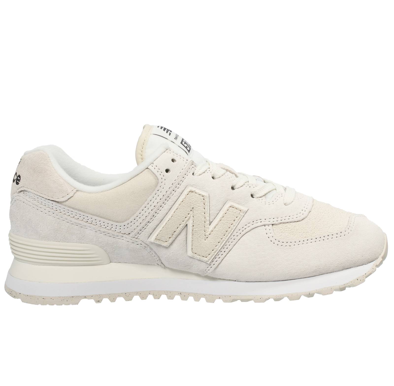 NEW BALANCE WL 574 - Sneakers in Suede Donna beige Foto 2