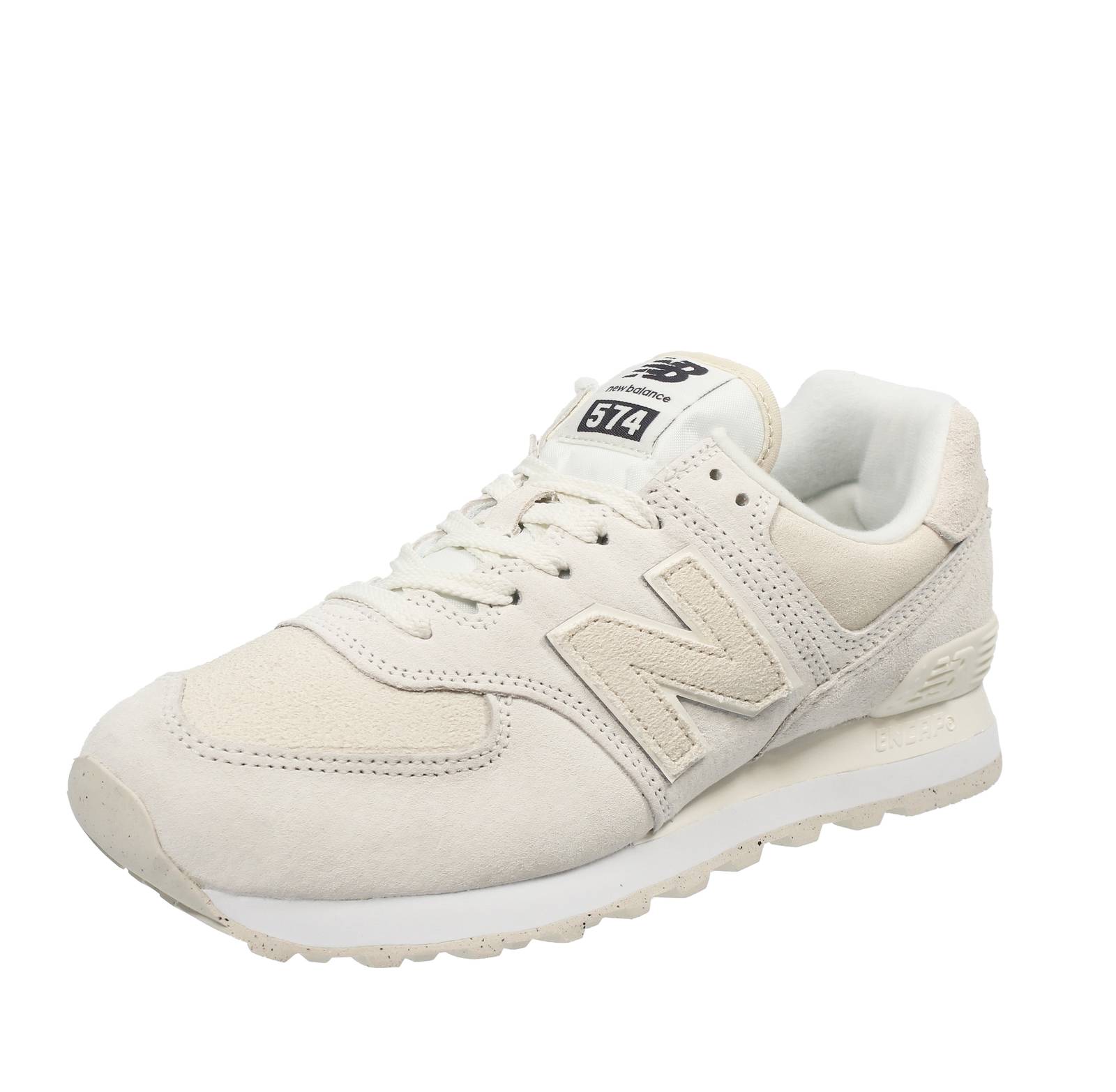 NEW BALANCE WL 574 - Sneakers in Suede Donna beige