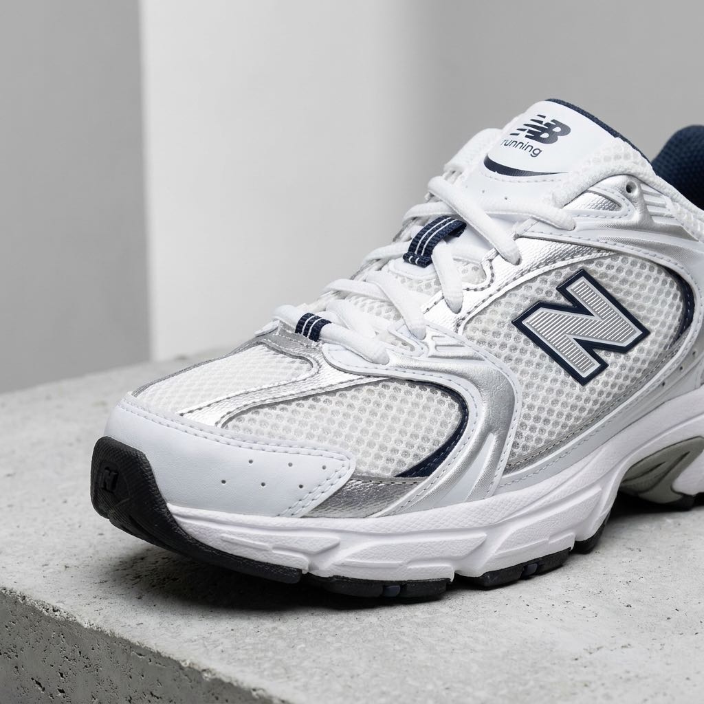 NEW BALANCE MR 530 - Sneakers in mesh Donna bianco Foto 5