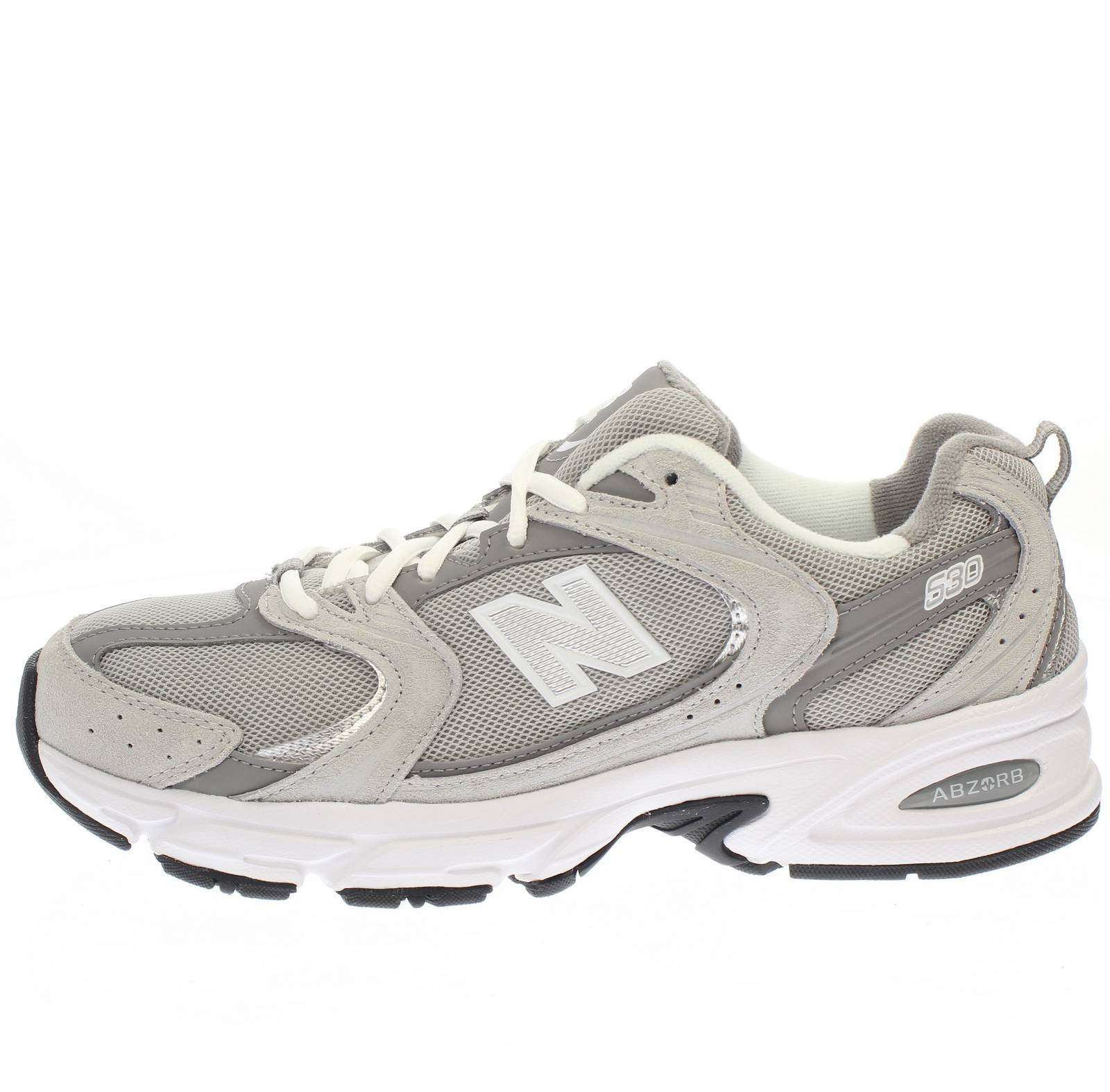 NEW BALANCE MR 530 - Sneakers in Suede and Mesh Man grey Photo 3