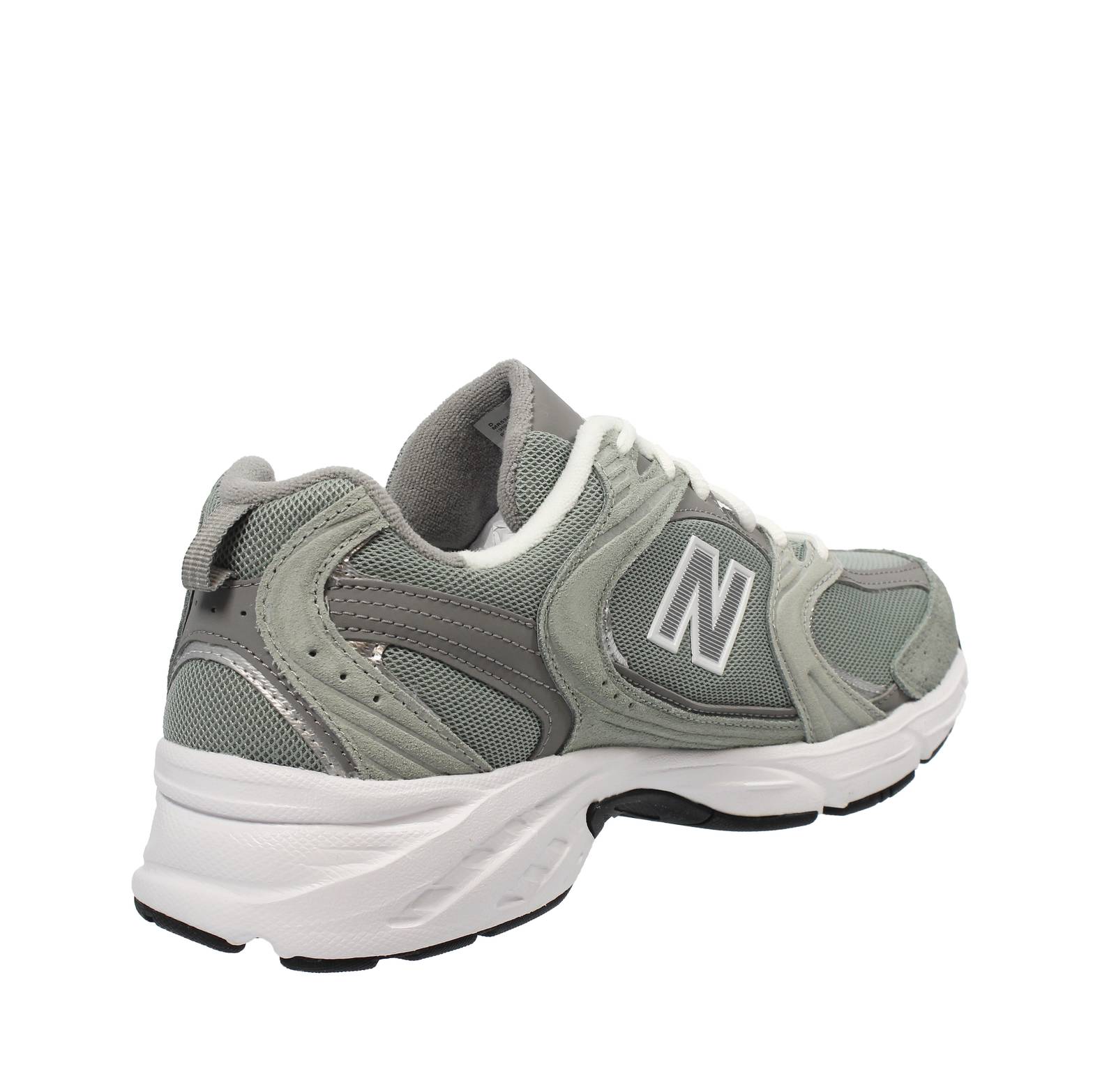 NEW BALANCE MR 530 - Sneakers in Suede e mesh Uomo verde Foto 4