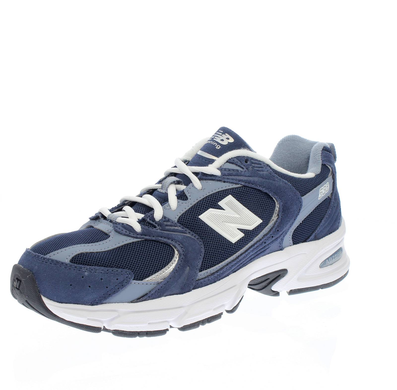 NEW BALANCE MR 530 - Sneakers in Suede and Mesh Man blue Photo 1
