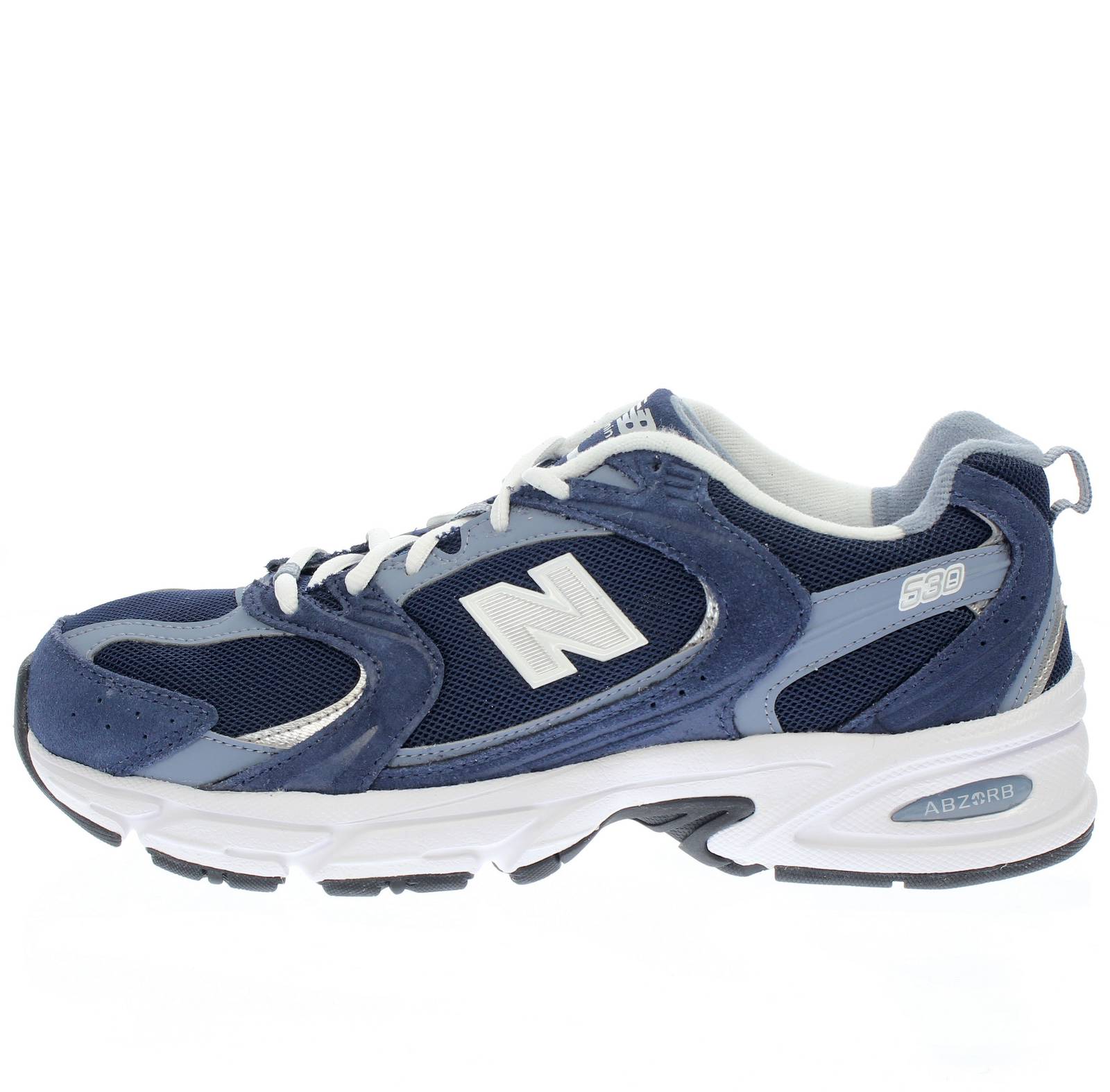 NEW BALANCE MR 530 - Sneakers in Suede and Mesh Man blue Photo 3