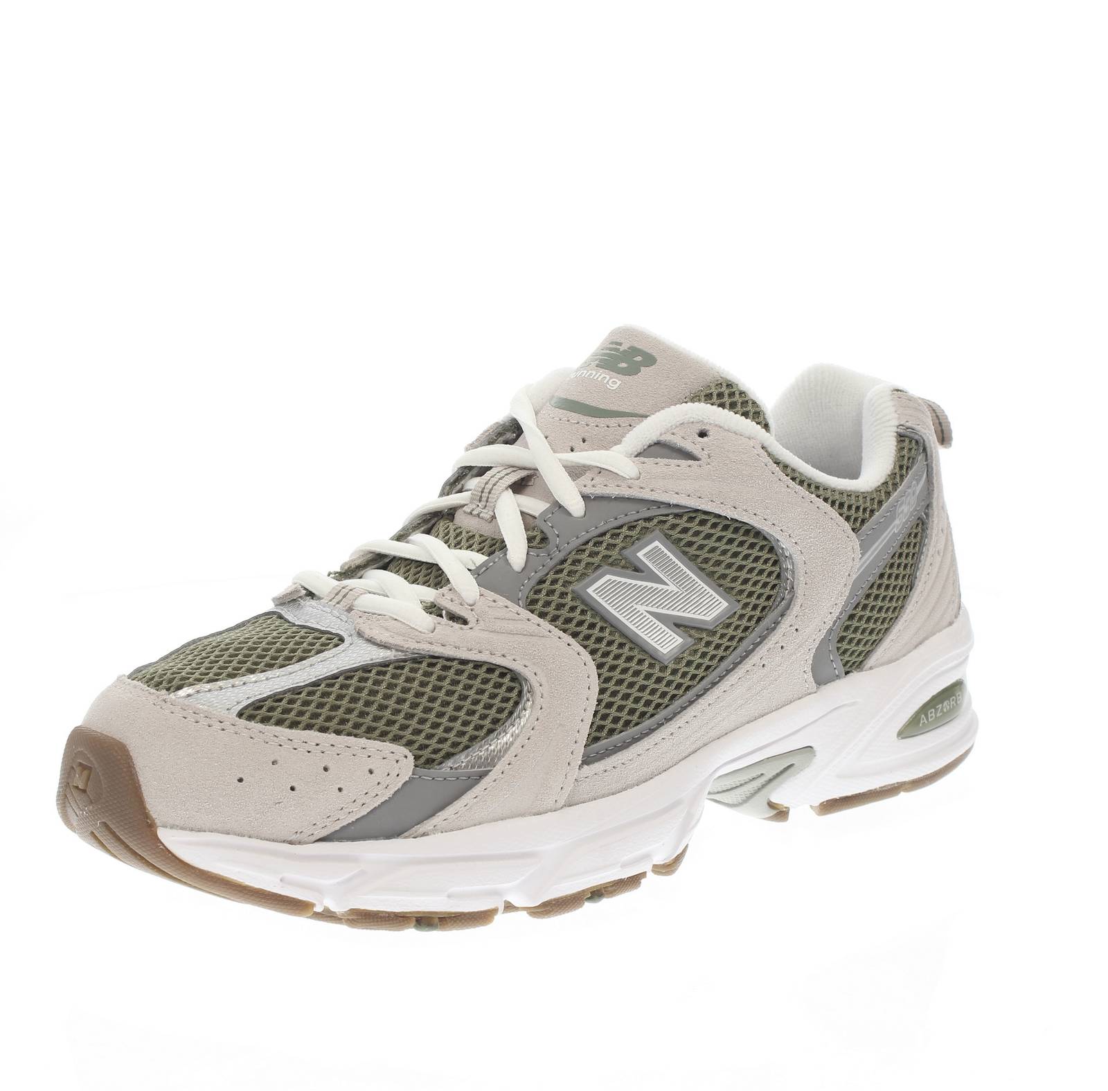 NEW BALANCE MR 530 - Sneakers in Suede e mesh Uomo verde Foto 1