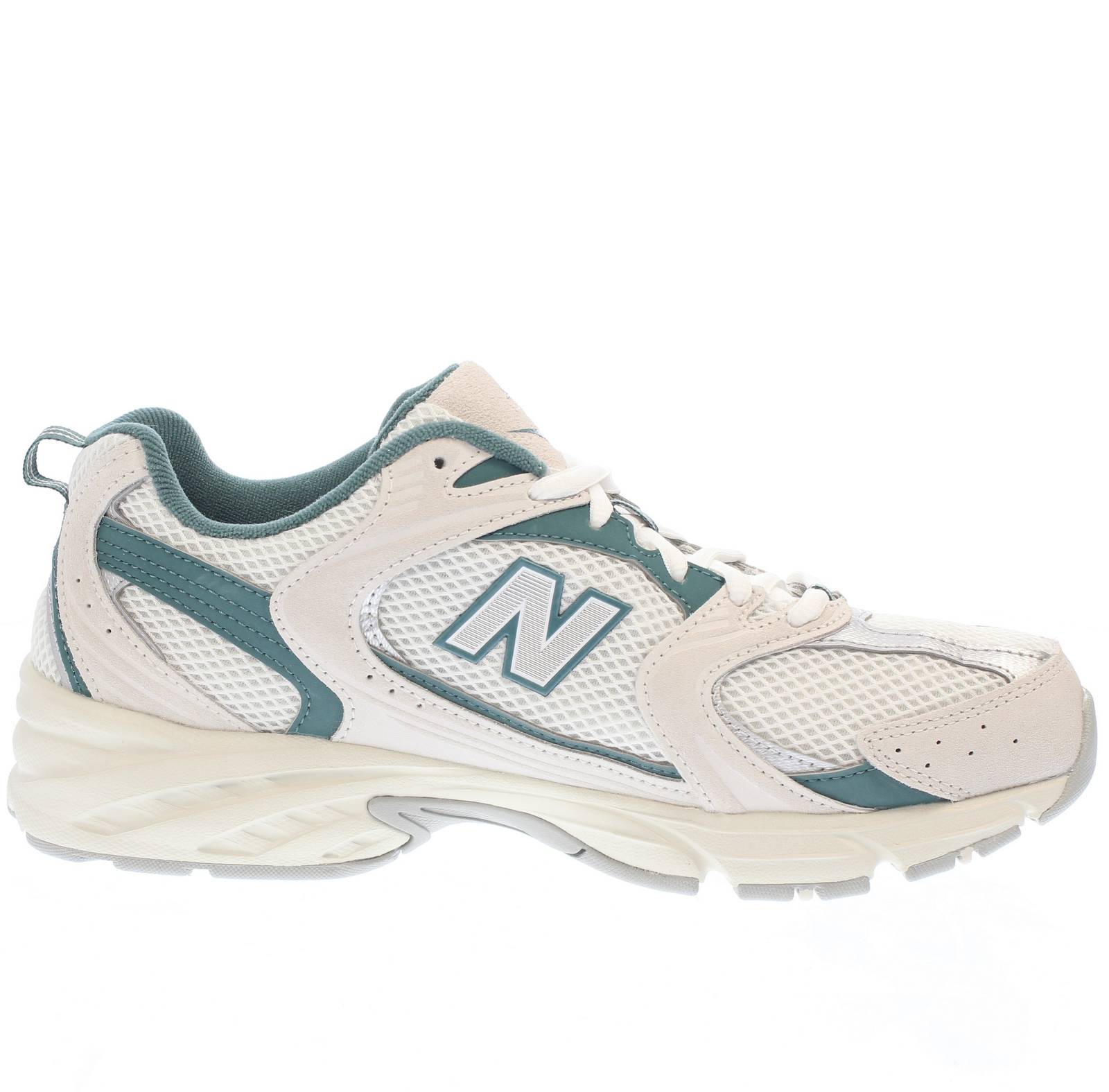 NEW BALANCE MR 530 - Sneakers in Suede and Mesh Man white Photo 2