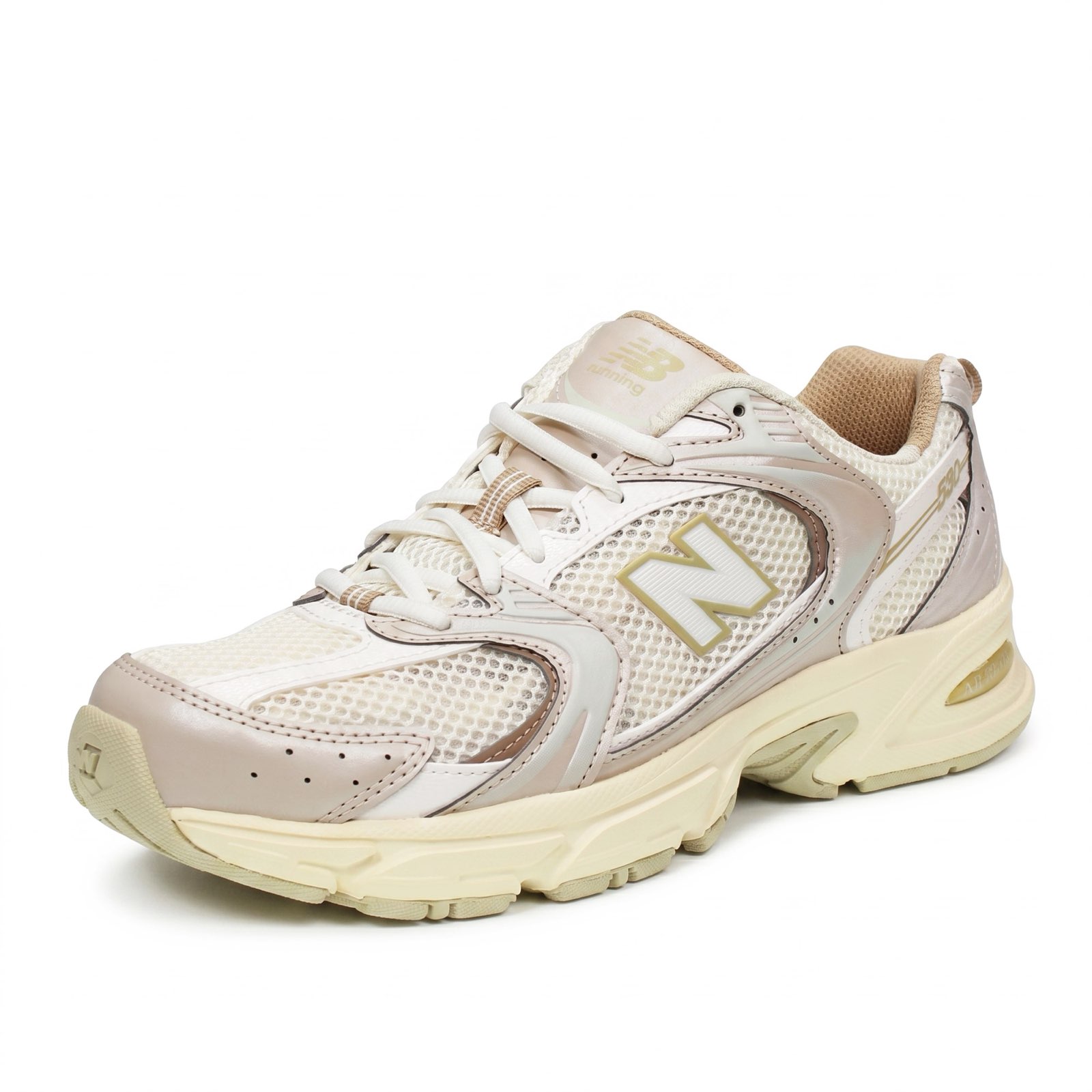 NEW BALANCE MR U 530 - Sneakers sportive in mesh Donna beige