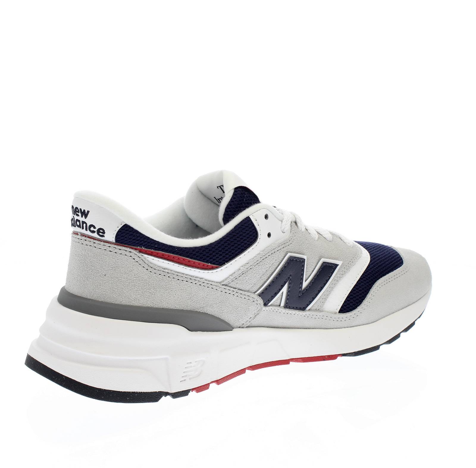 NEW BALANCE U997 - Niedrige Sneakers aus Wildleder und Mesh Herren grau Foto 4