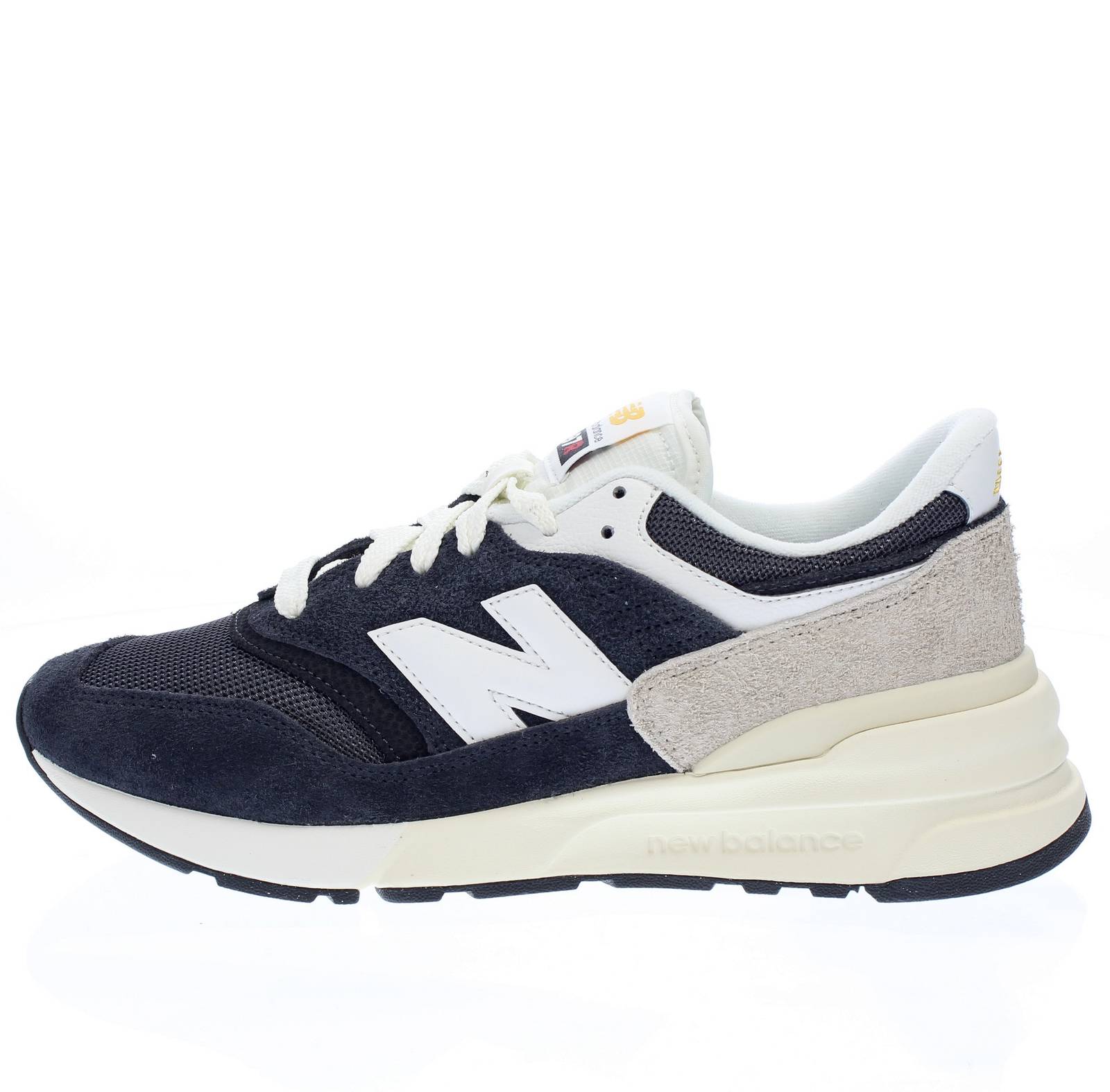 NEW BALANCE U997 - Niedrige Sneakers aus Wildleder und Mesh Herren blau Foto 3
