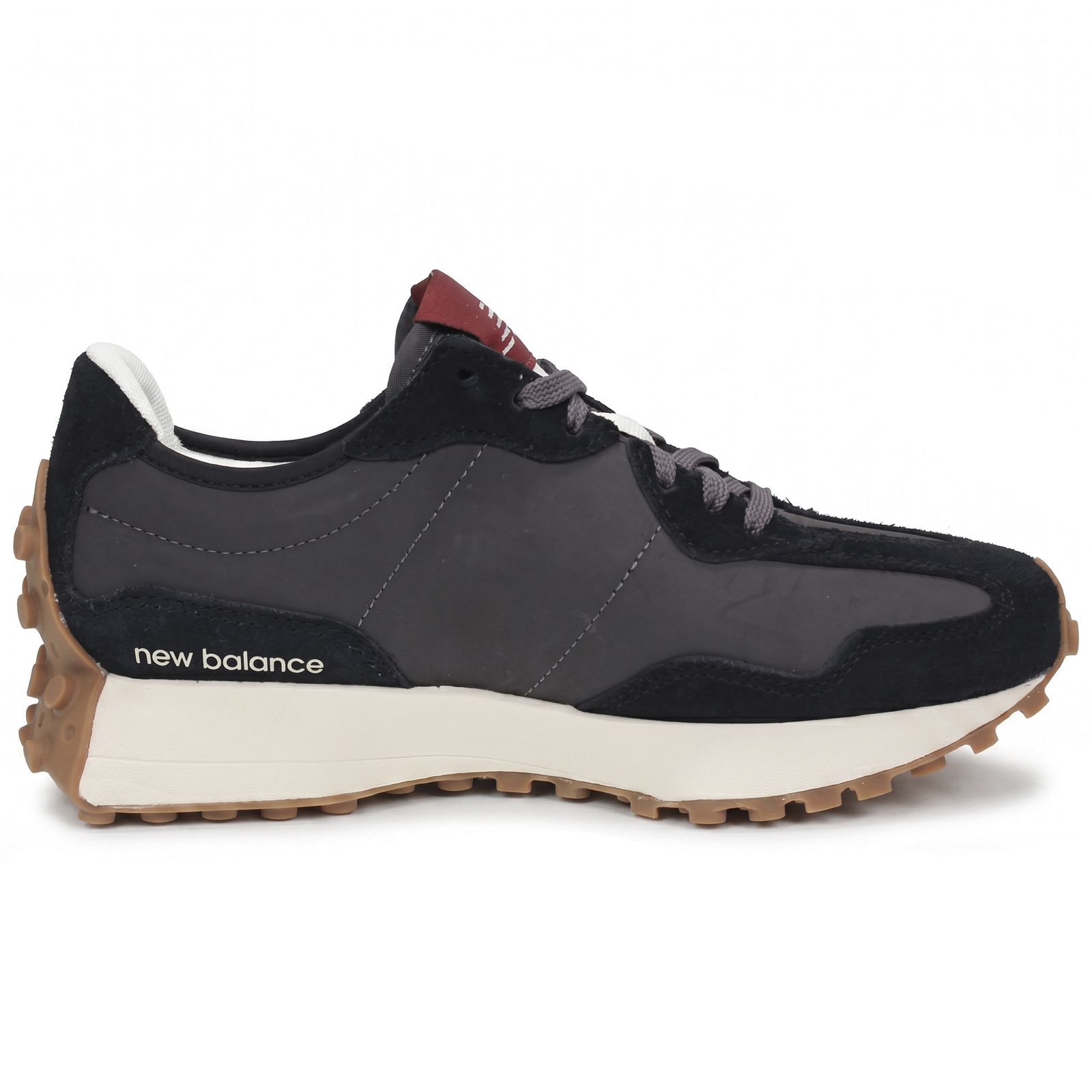 NEW BALANCE WS 327 - Sneakers in Suede Donna nero Foto 3