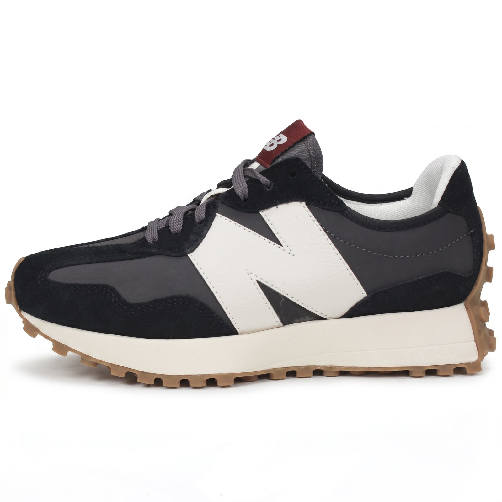 NEW BALANCE WS 327 - Sneakers in Suede Donna nero Foto 4
