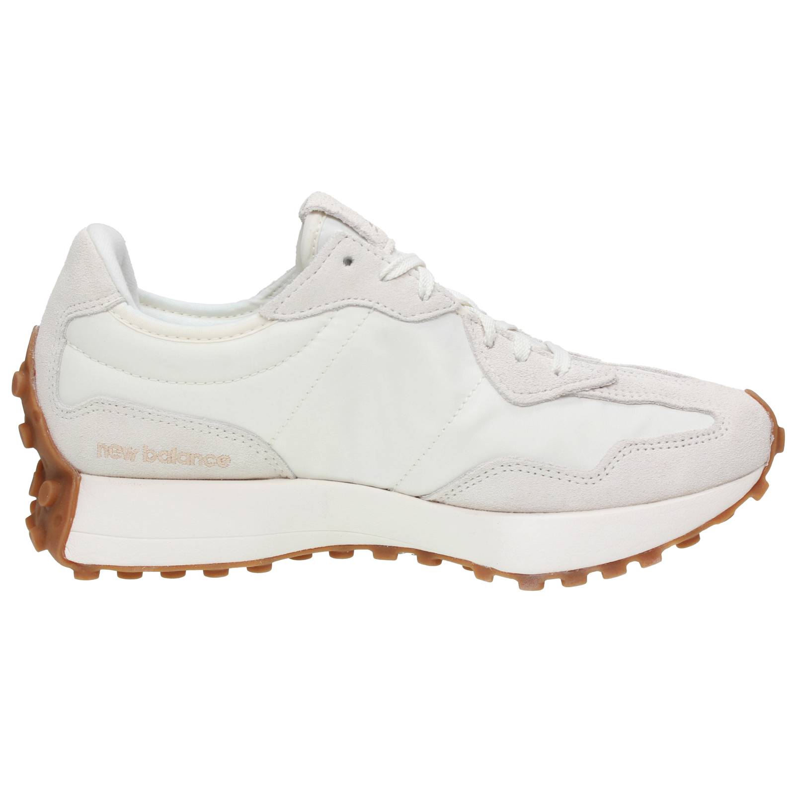 NEW BALANCE WS 327 - Sneakers in Suede Donna beige Foto 3