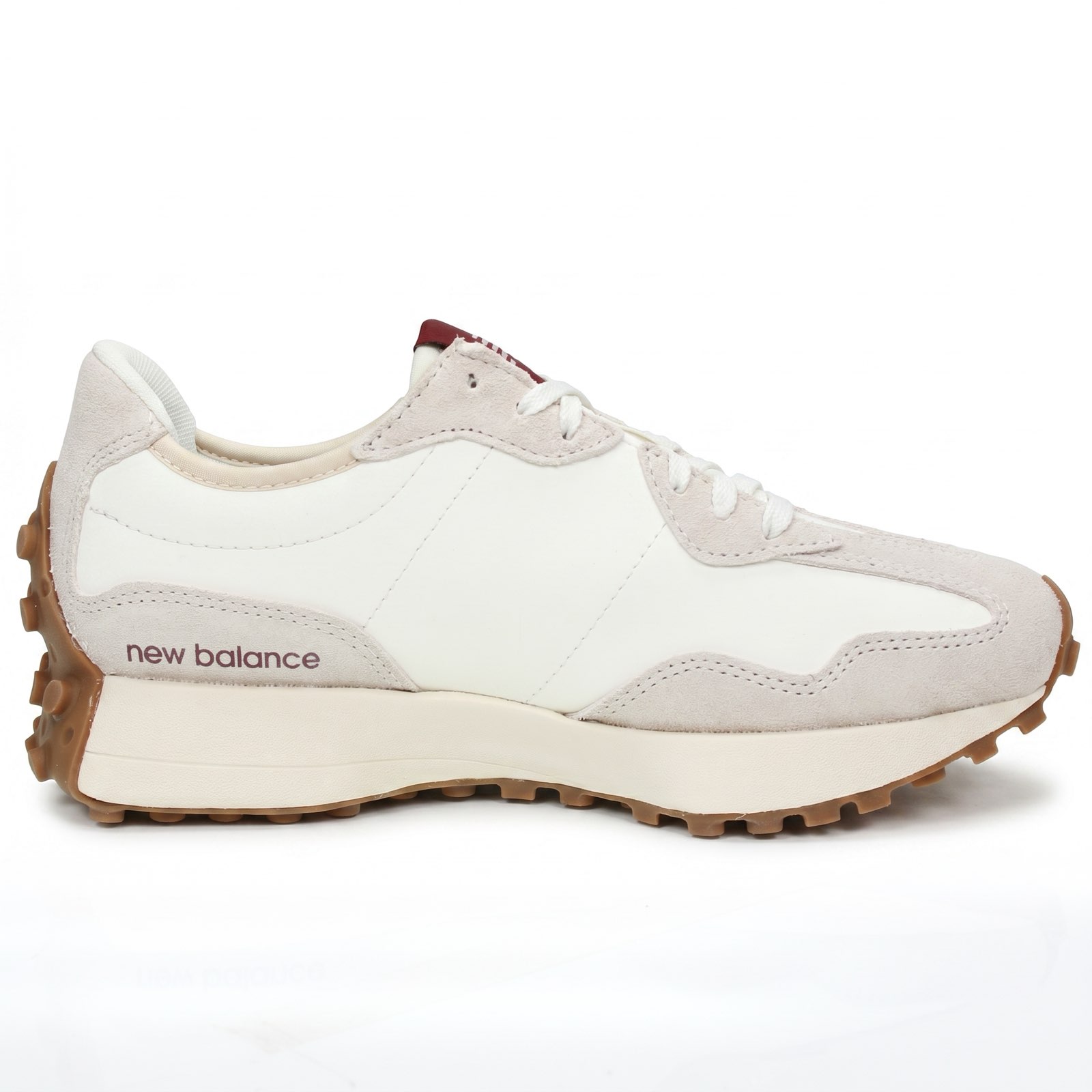 NEW BALANCE WS 327 - Sneakers in Suede Donna beige Foto 3