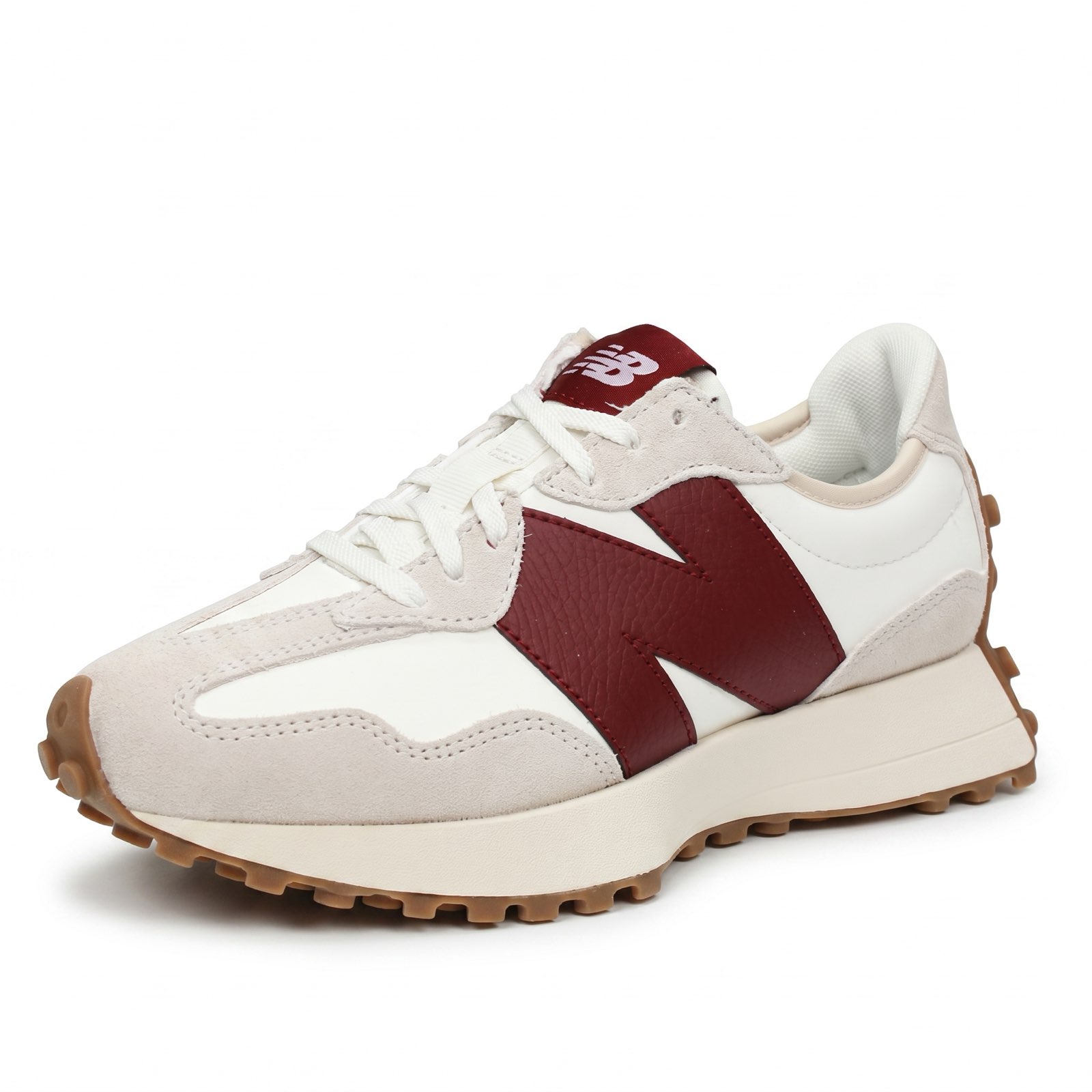 NEW BALANCE WS 327 - Sneakers in Suede Donna beige
