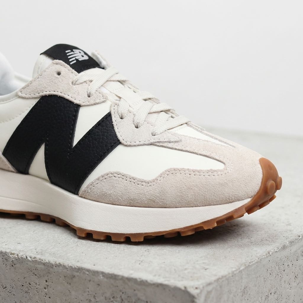 NEW BALANCE WS 327 - Sneakers in Suede Donna bianco Foto 5