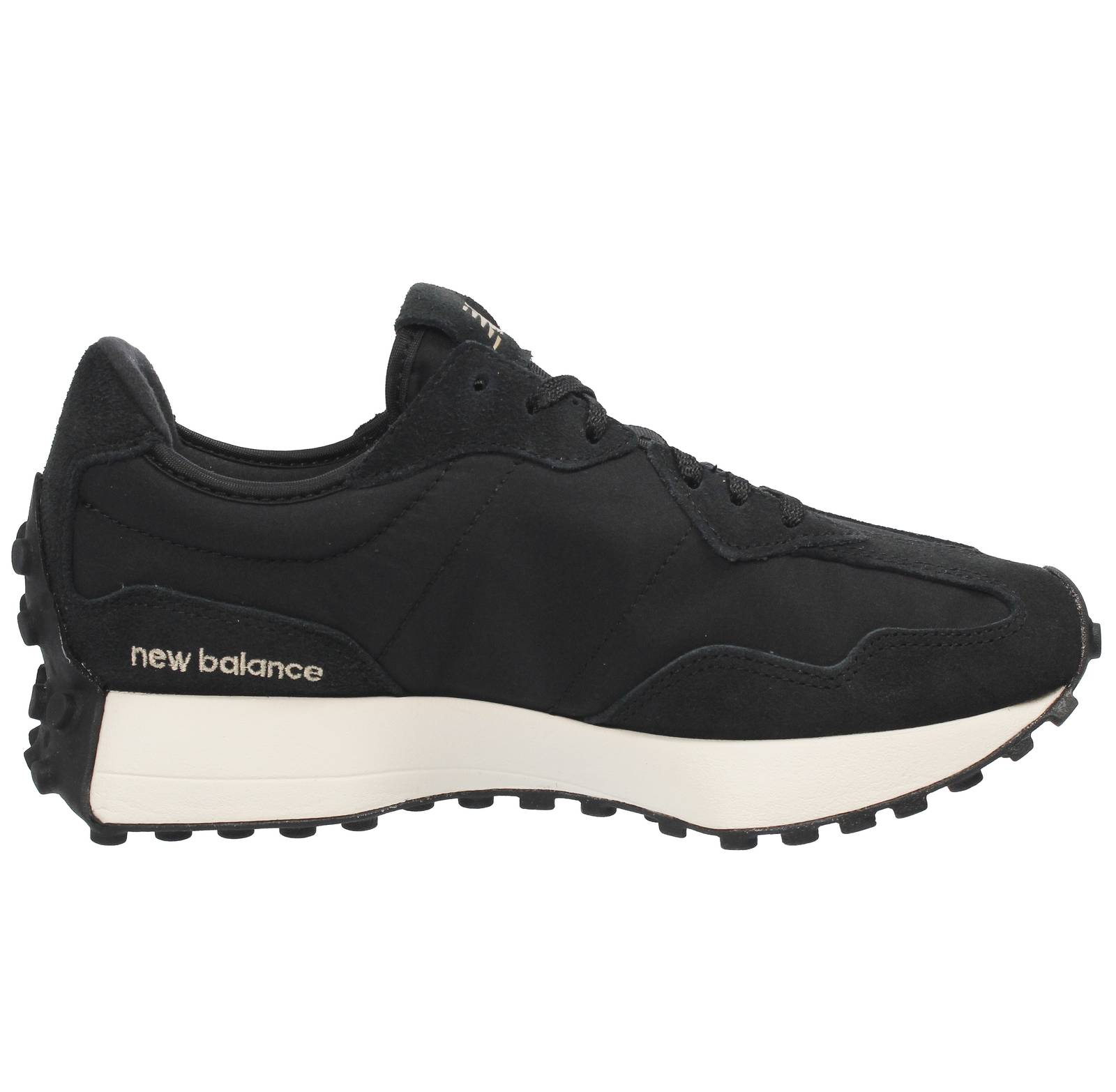 NEW BALANCE WS 327 - Sneakers in Suede Donna nero Foto 3