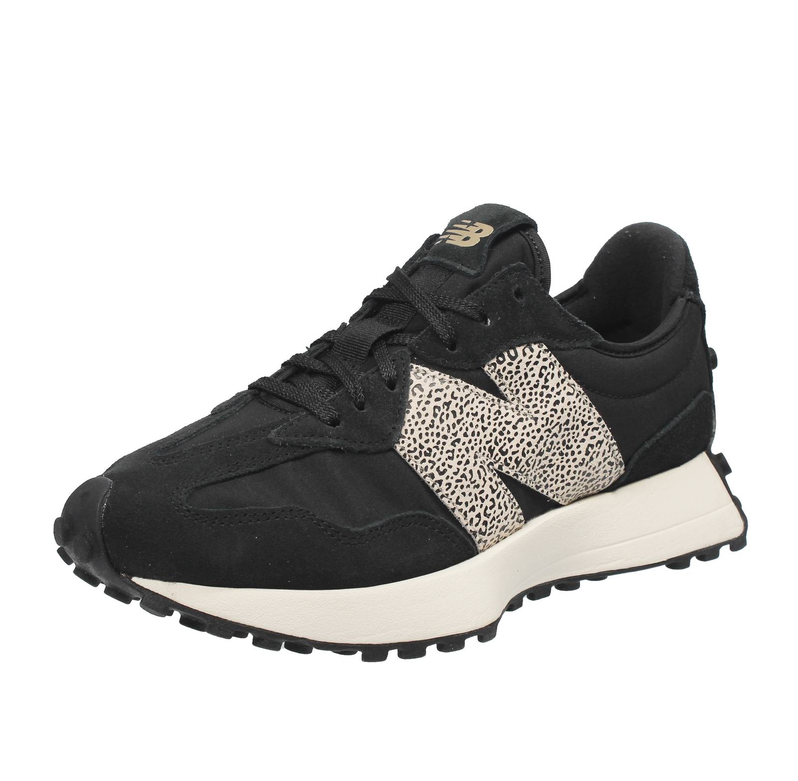 NEW BALANCE WS 327 - Sneakers in Suede Donna nero