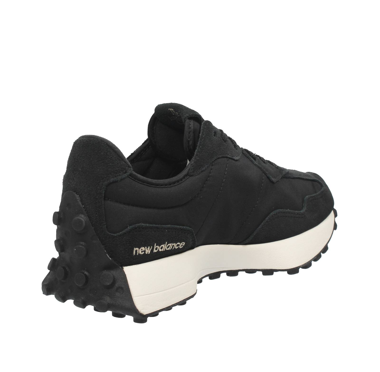 NEW BALANCE WS 327 - Sneakers in Suede Donna nero Foto 6
