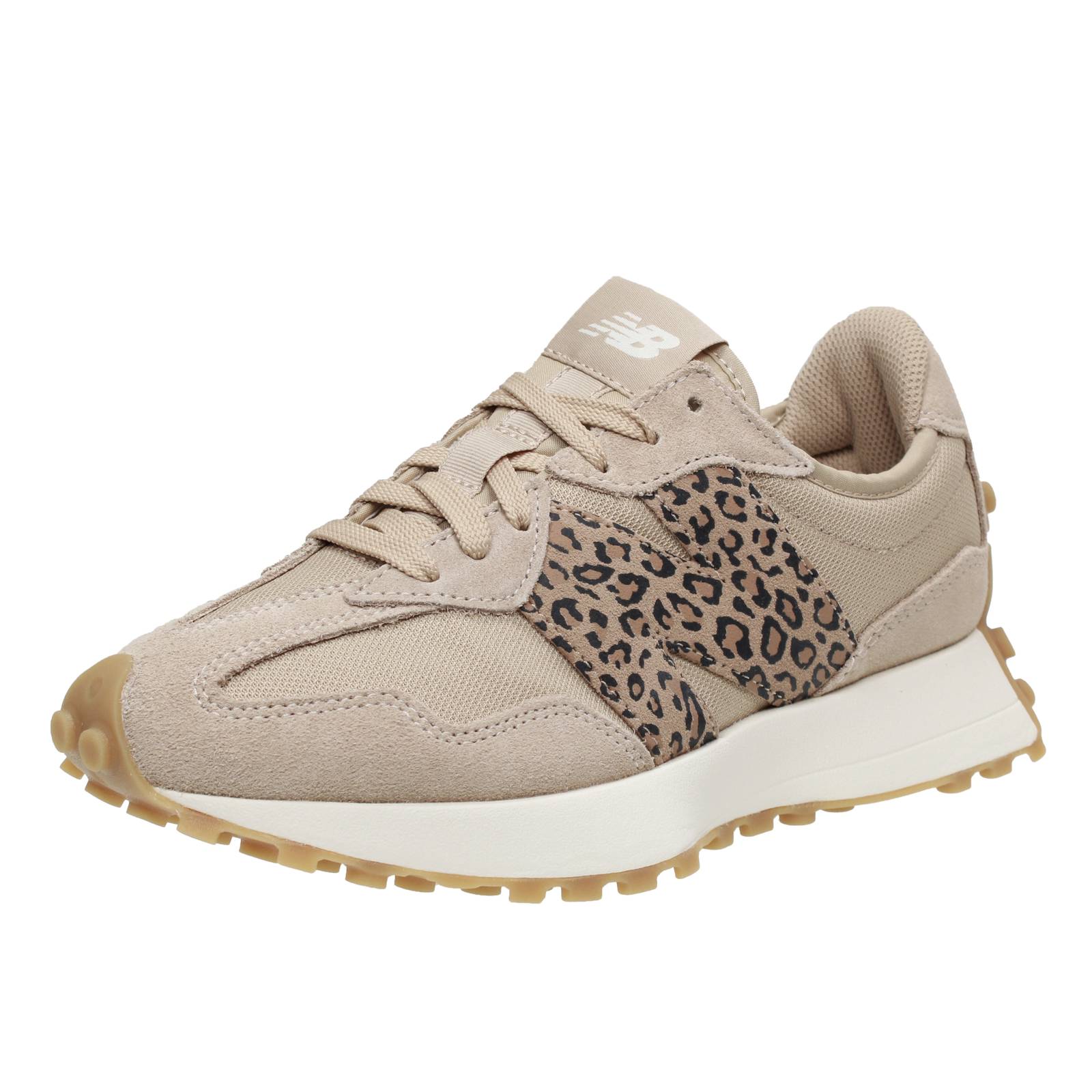 NEW BALANCE WS 327 - Sneakers in Suede Donna beige