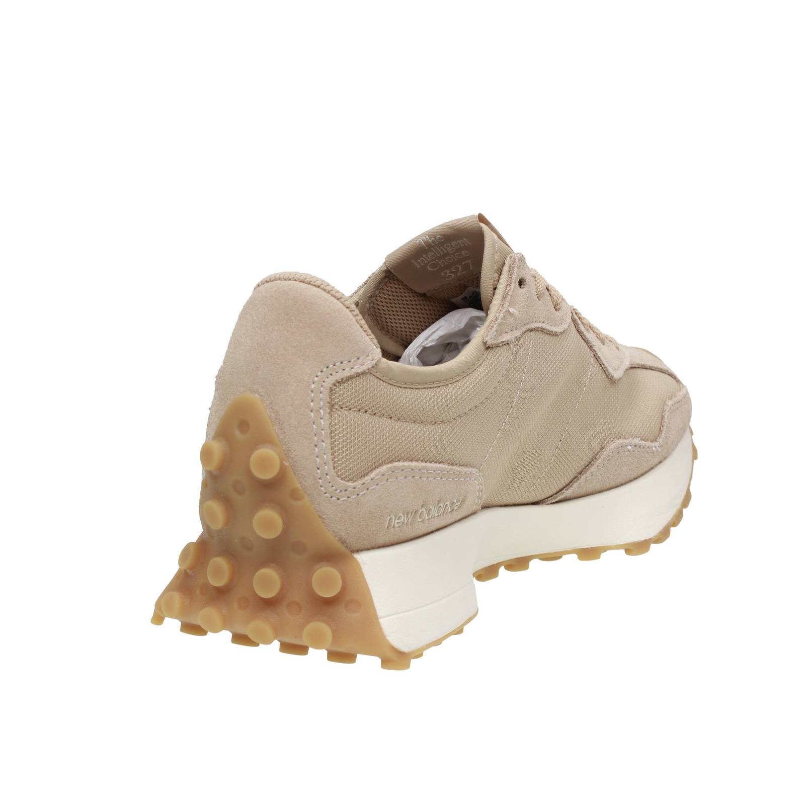 NEW BALANCE WS 327 - Sneakers in Suede Donna beige Foto 6