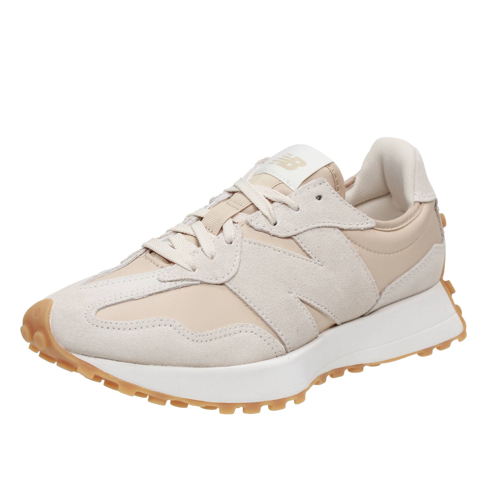NEW BALANCE WS 327 - Sneakers in Suede Donna sabbia