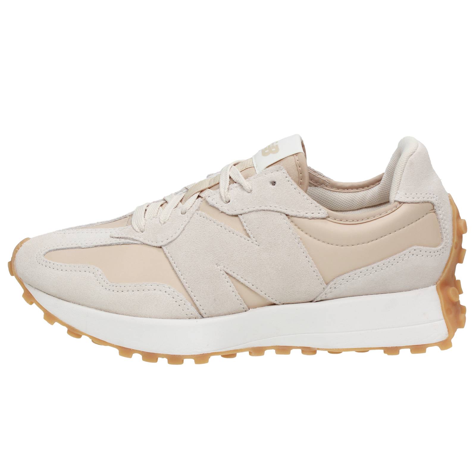 NEW BALANCE WS 327 - Sneakers in Suede Donna sabbia Foto 4