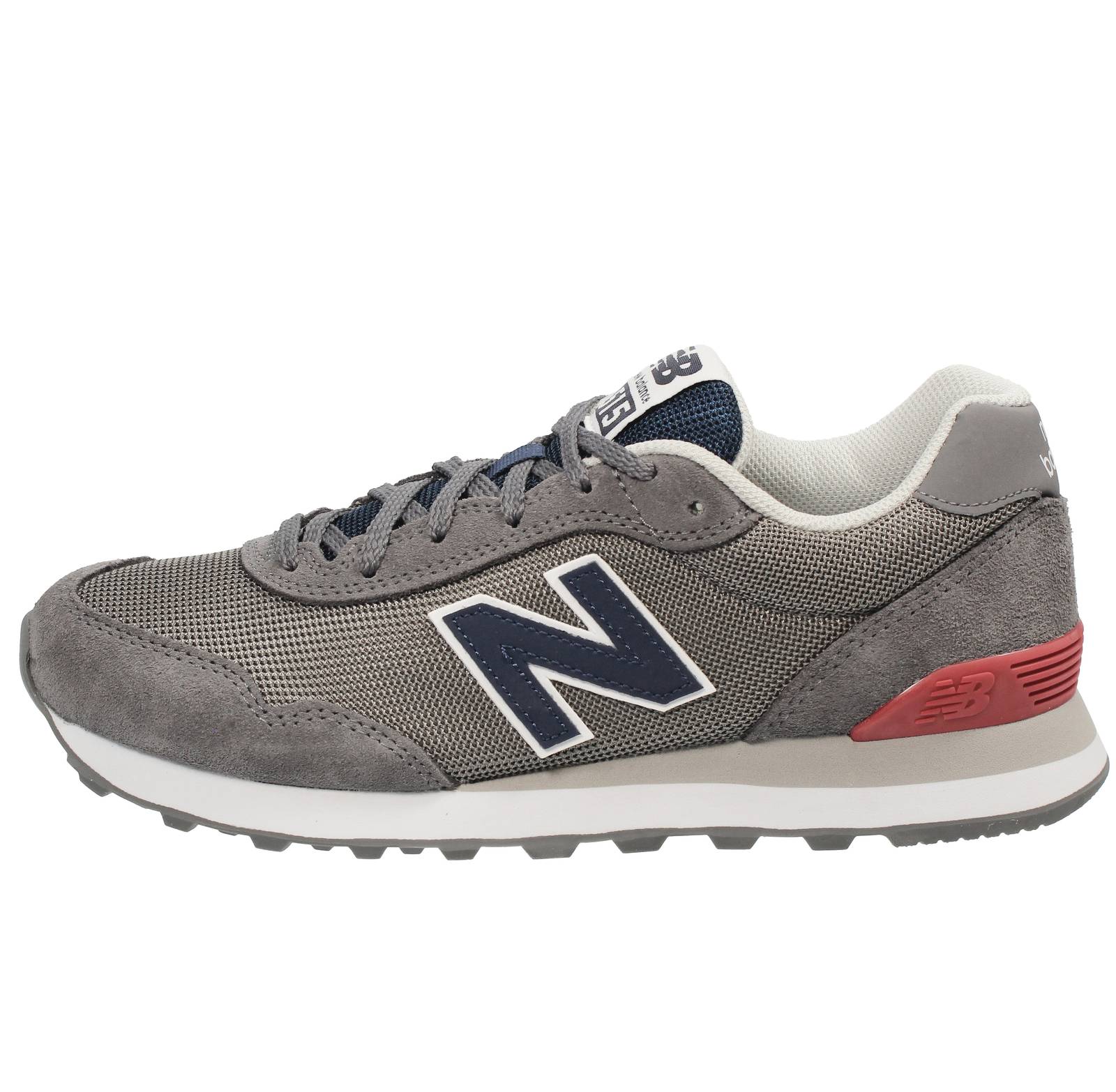 NEW BALANCE ML 515 Sneakers basse in Suede e mesh grigio