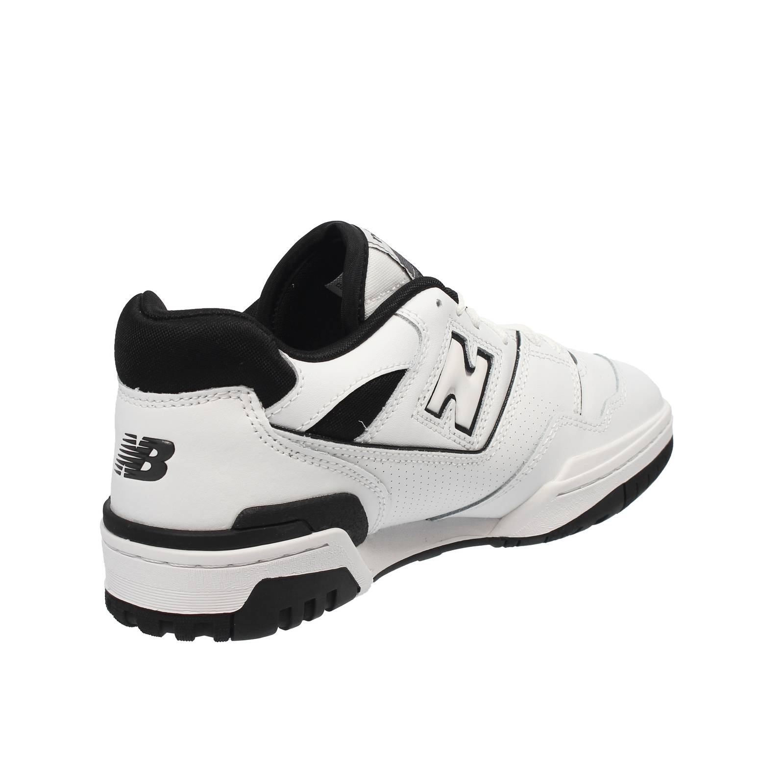 NEW BALANCE BB 550 - Low Leather Sneakers Man white Photo 4