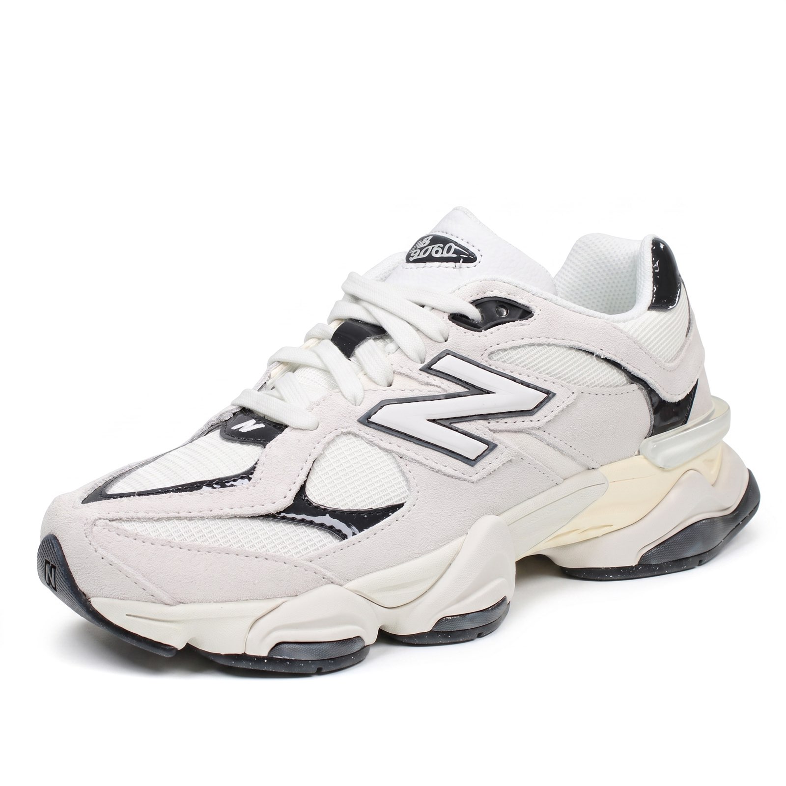 NEW BALANCE U 9060 - Sneakers en daim et mesh Homme blanc