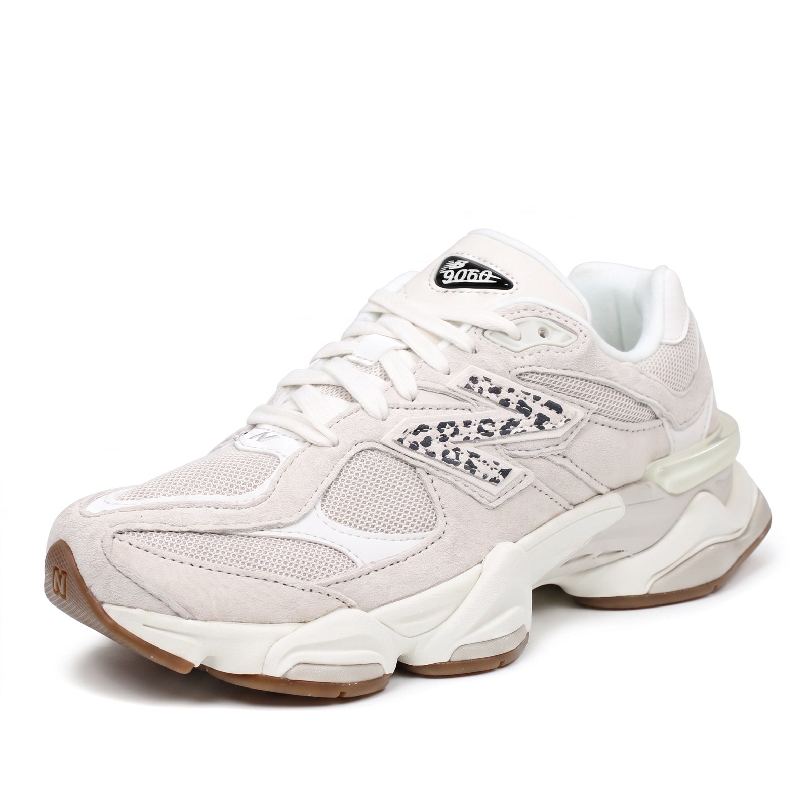 NEW BALANCE U 9060 - Sneakers in Suede e mesh Donna sabbia