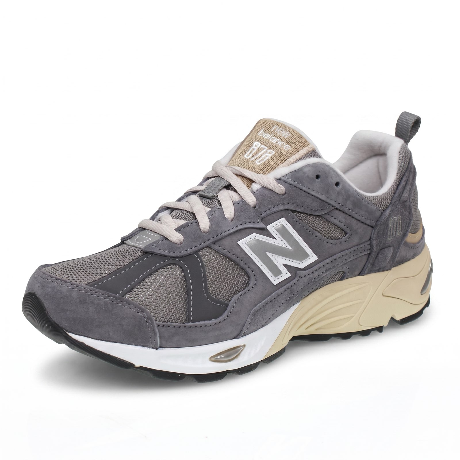 NEW BALANCE CM 878 - Turnschuhe aus Wildleder und Mesh Herren grau