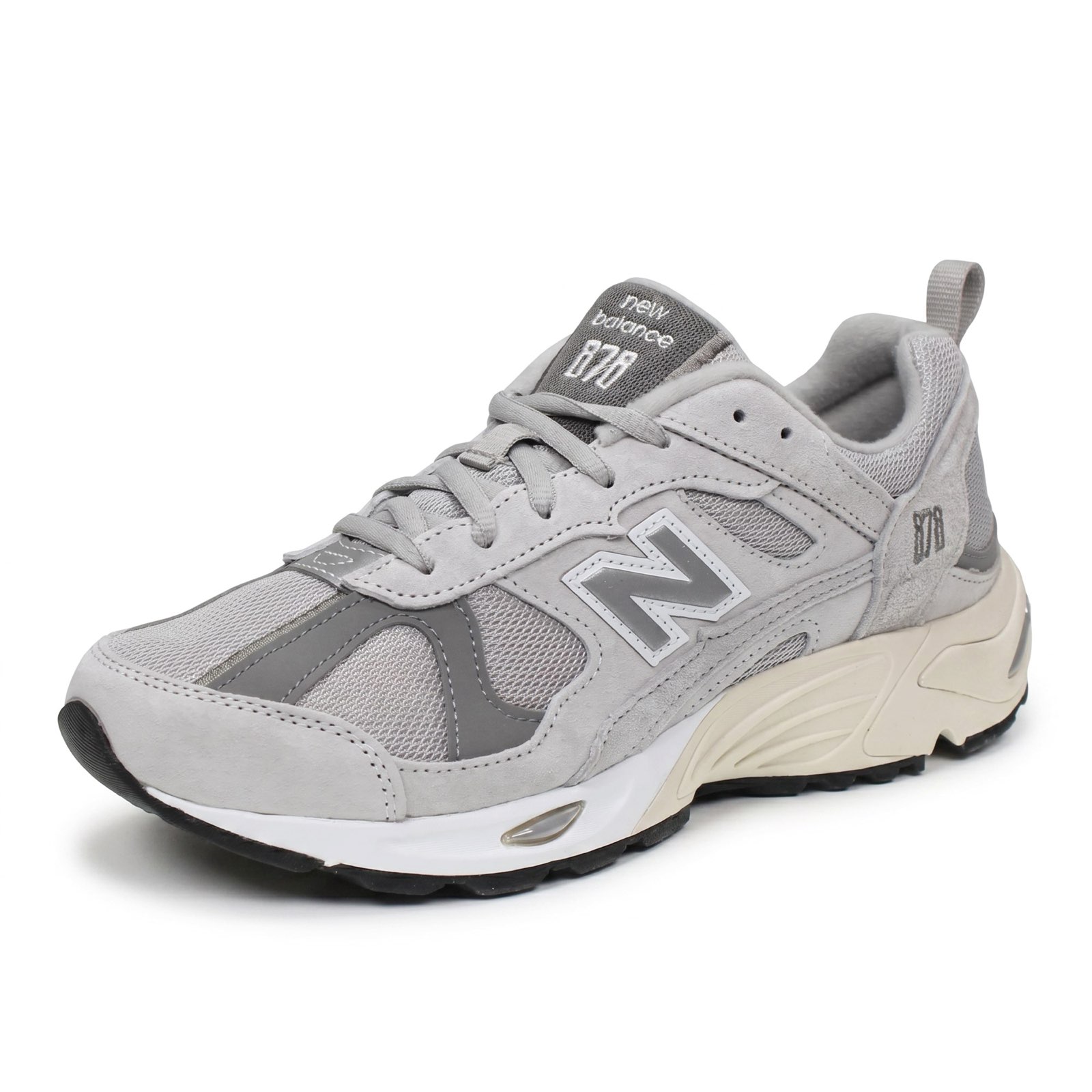 NEW BALANCE CM 878 - Turnschuhe aus Wildleder und Mesh Herren grau