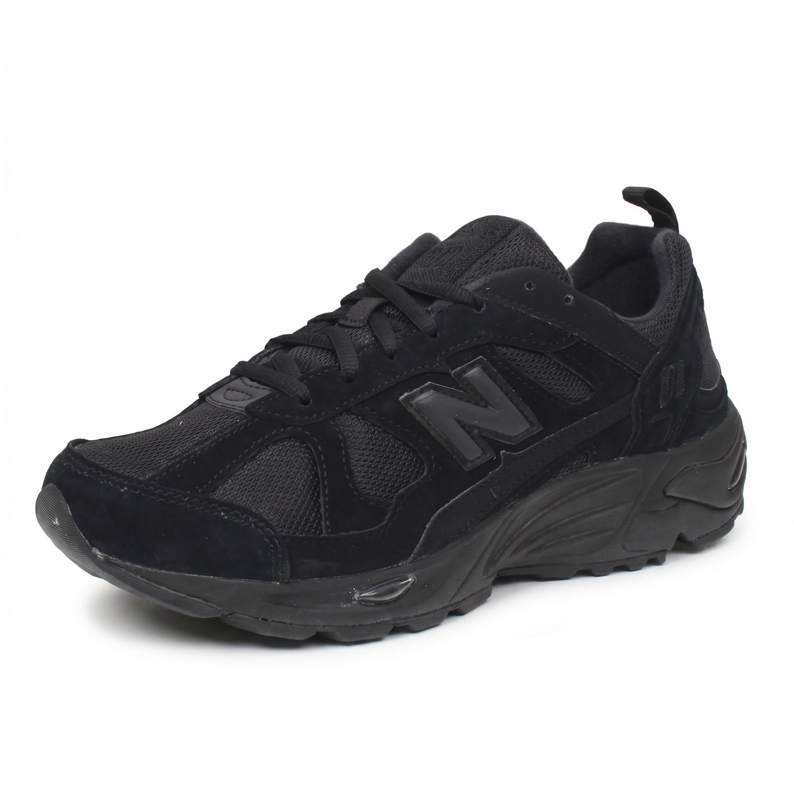 NEW BALANCE CM 878 - Baskets en daim et en maille Homme noir