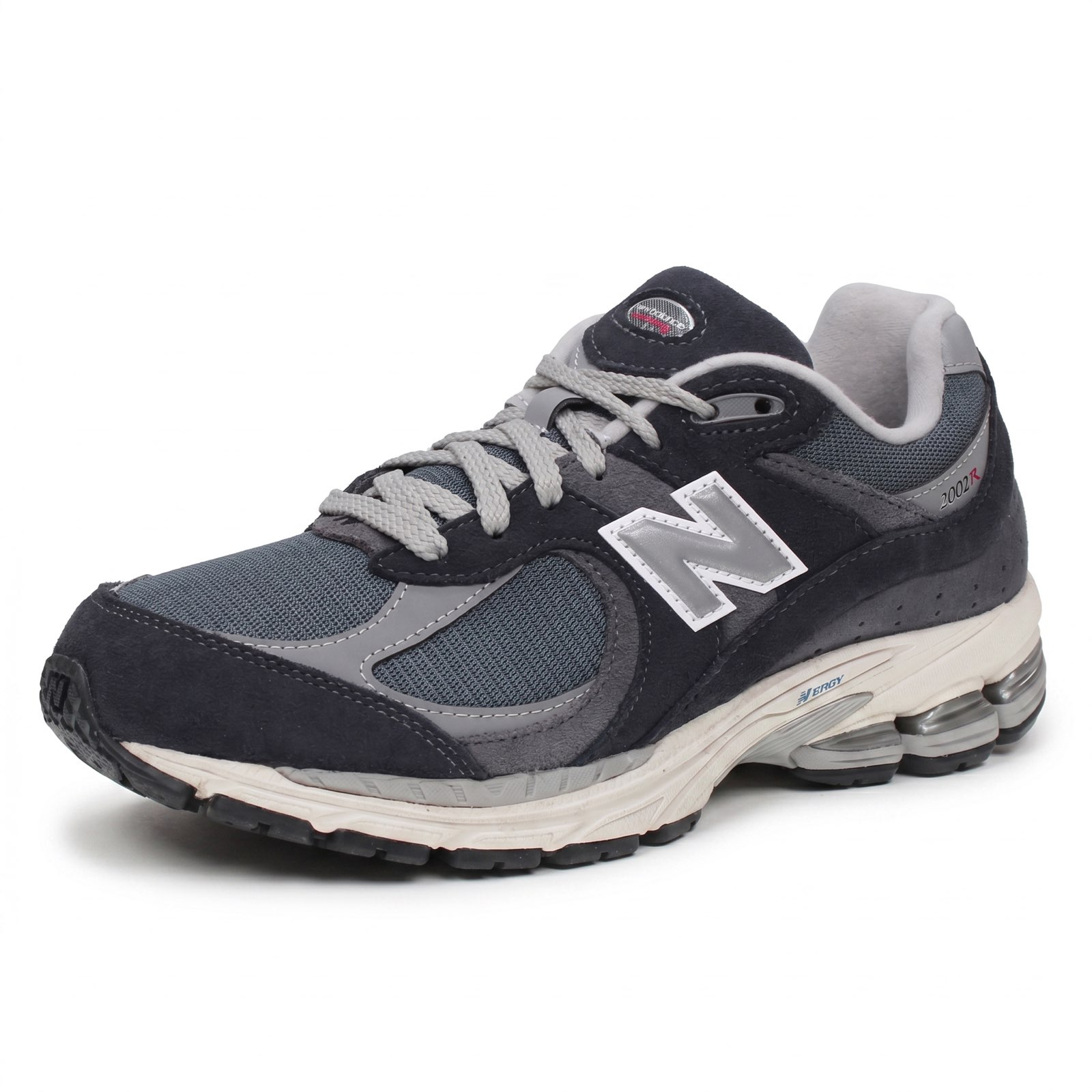 NEW BALANCE M 2002 - Baskets en daim et en maille Homme bleu