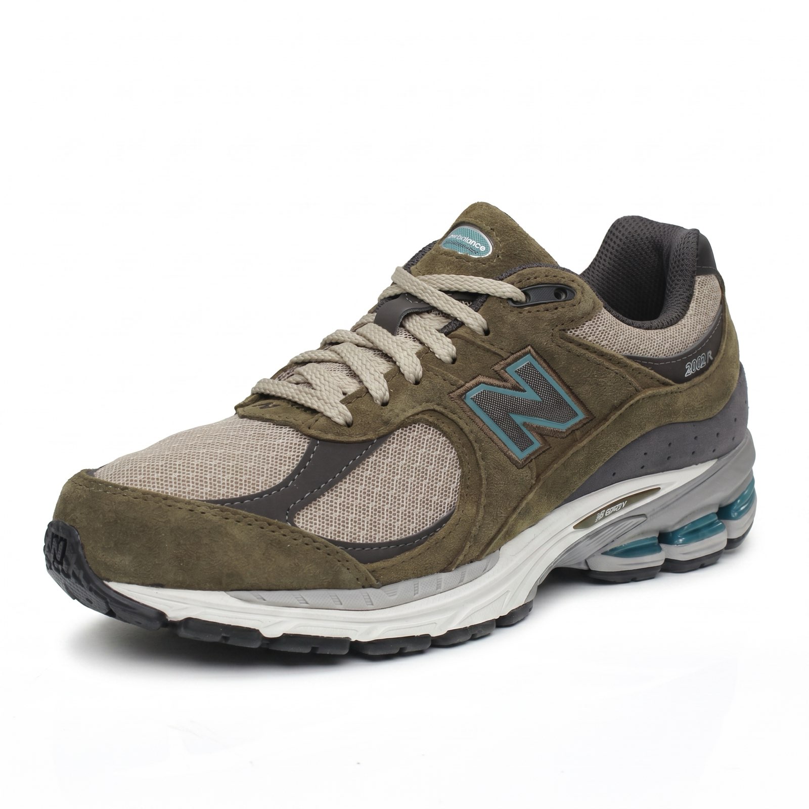 NEW BALANCE U 2002 - Running Sneakers aus Wildleder Herren grün