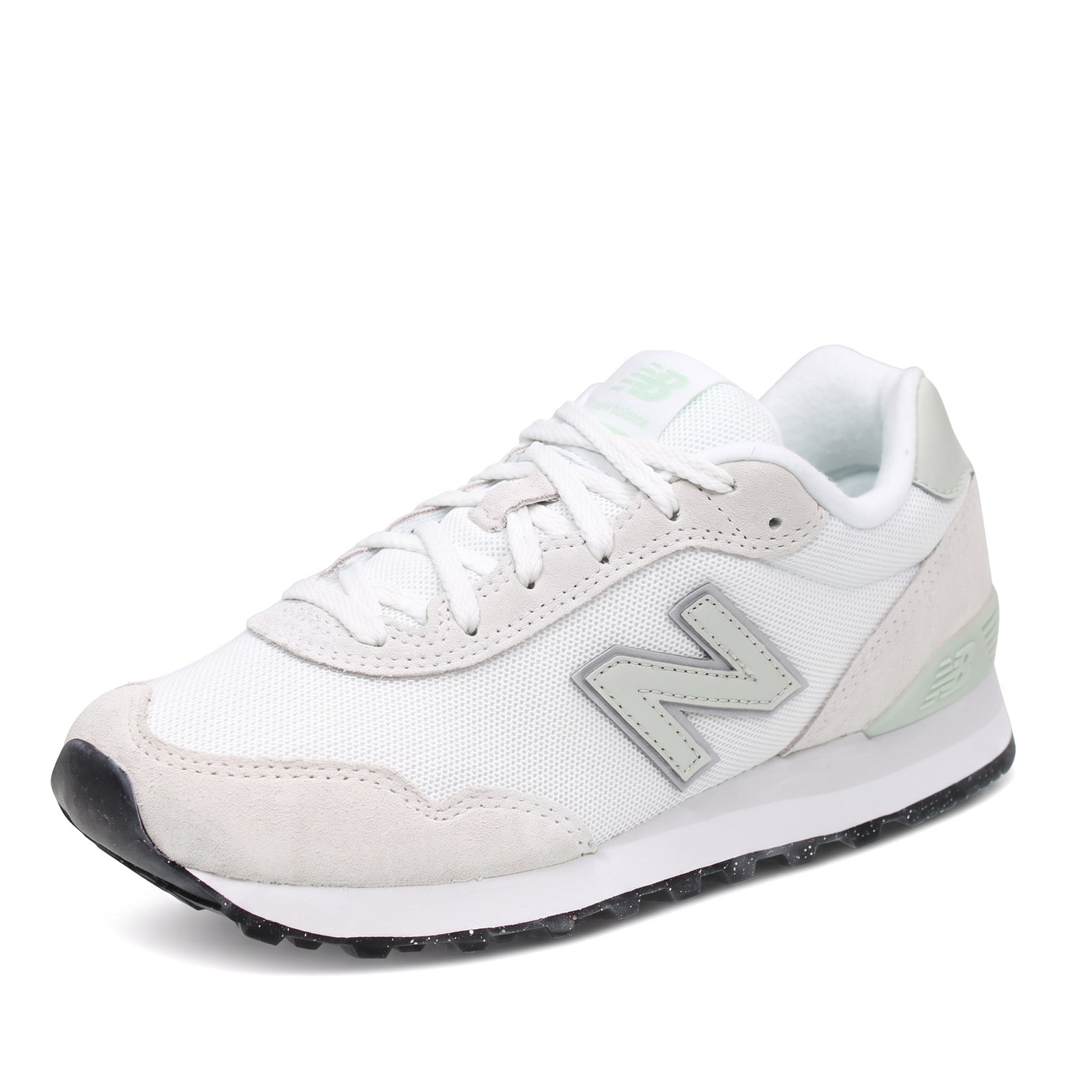 NEW BALANCE W 515 - Sneakers in Suede e mesh Donna bianco