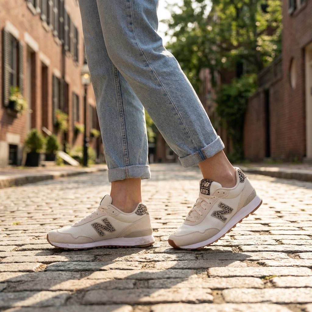 NEW BALANCE W 515 - Sneakers basse Donna bianco Foto 2