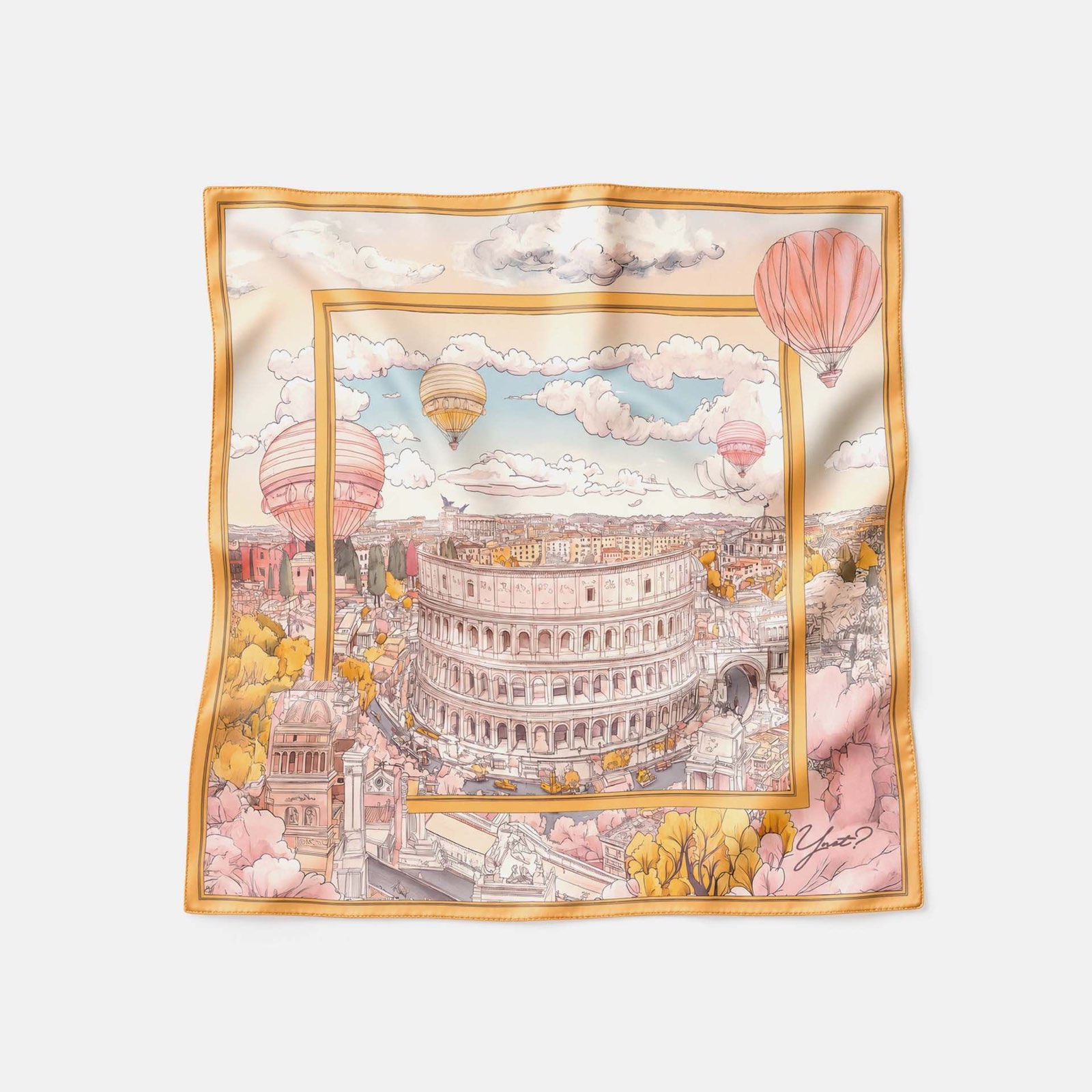 WHYNOT art rayon foulard Donna fantasia Foto 3