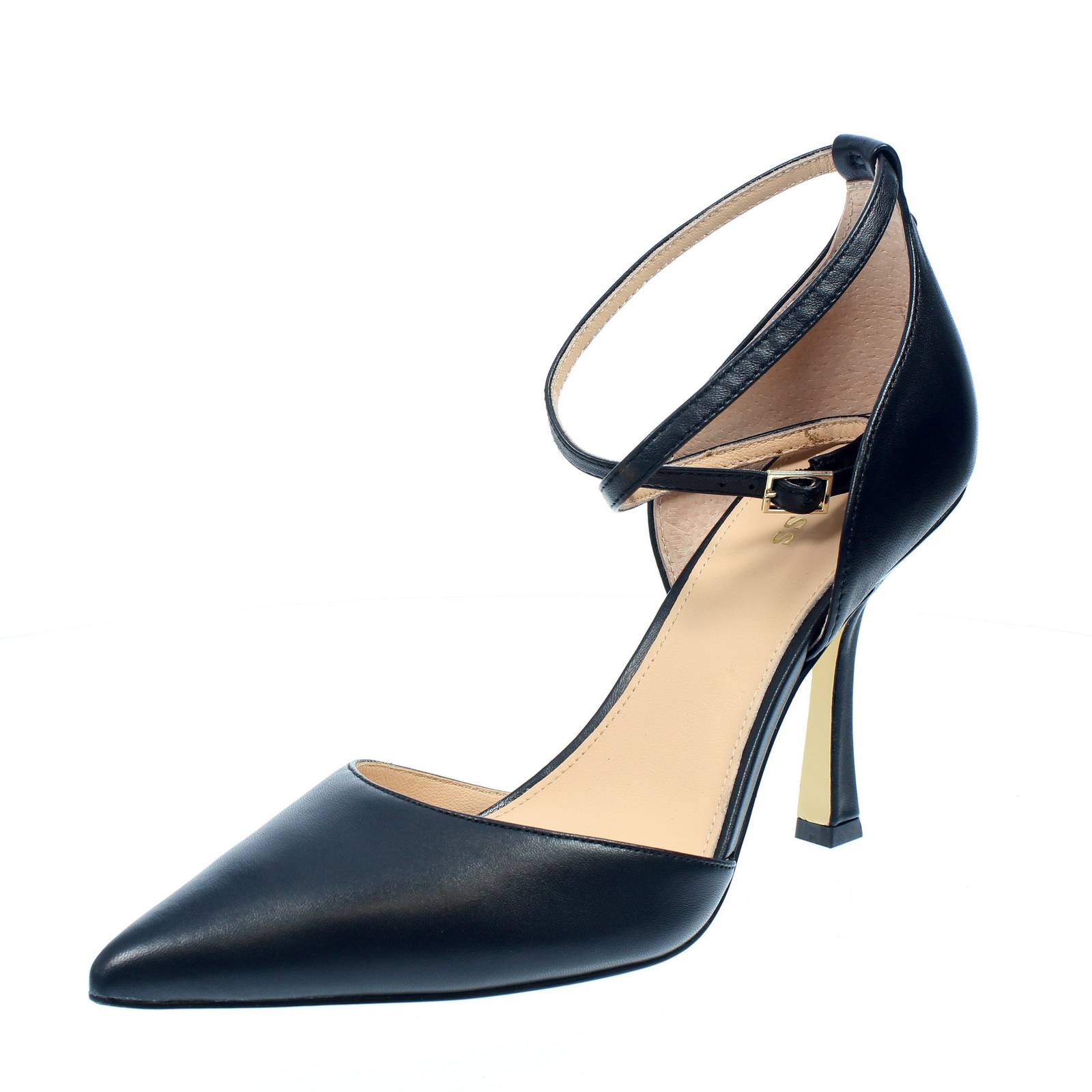 GUESS Sydnie - Spitzes Leder Decolettè Damen schwarz