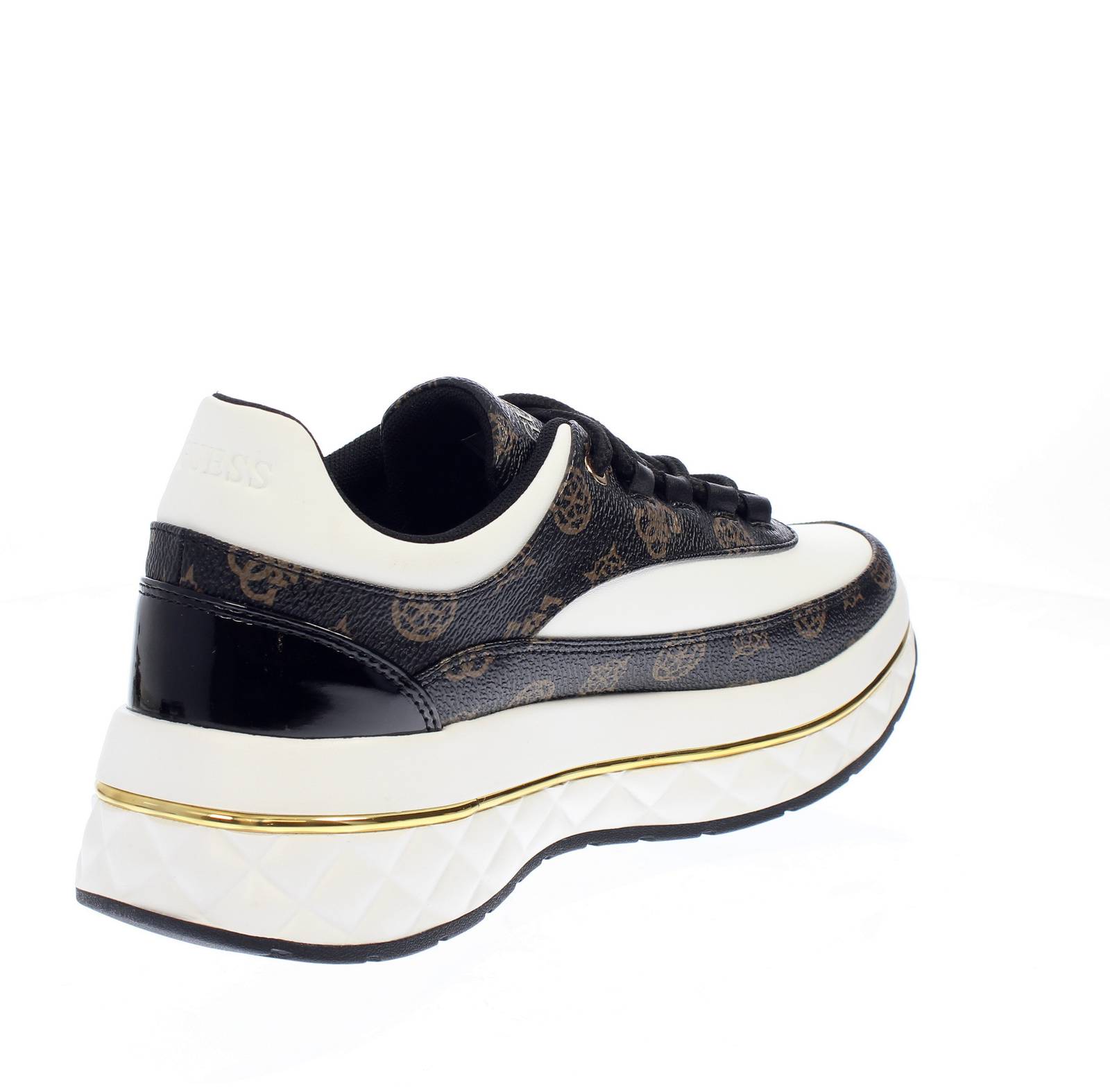 GUESS Kyra - Sneakers with a raised sole Woman multicolor Photo 4