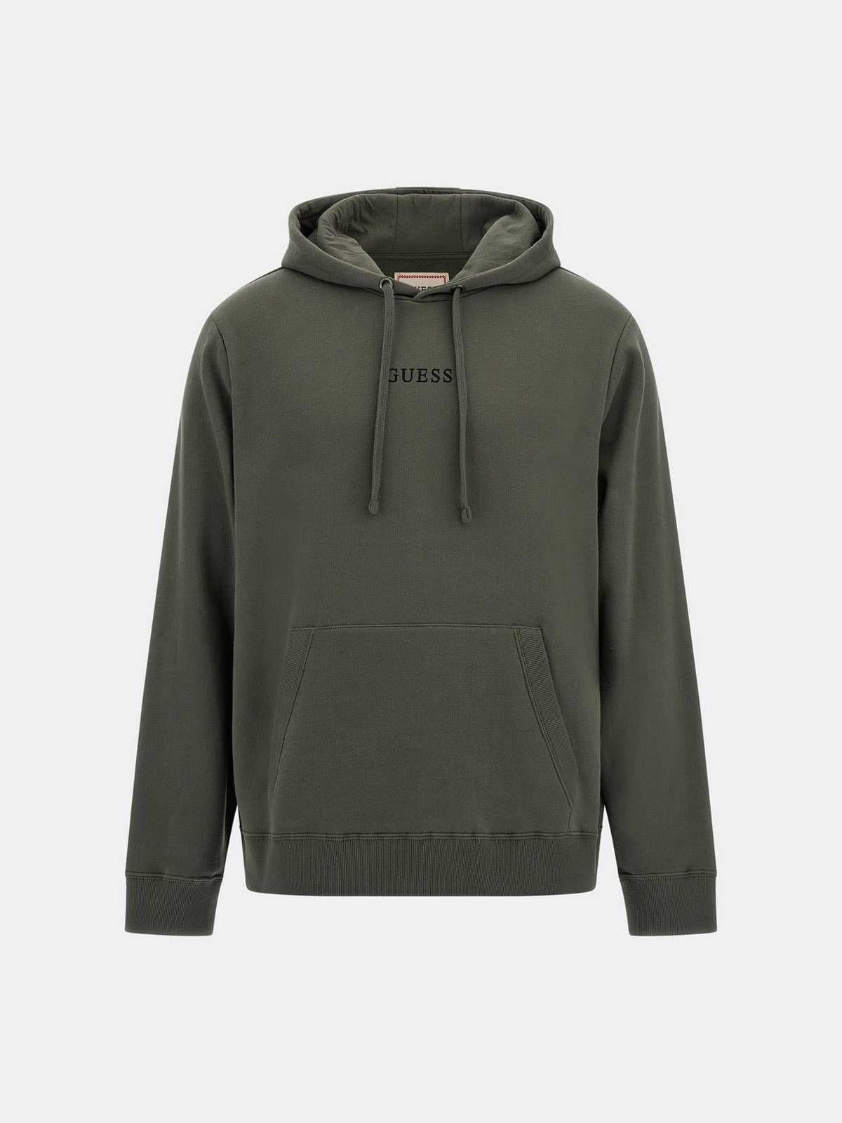 GUESS Roy Guess Hoodie Felpa con Cappuccio green Felpe Uomo M2BQ50