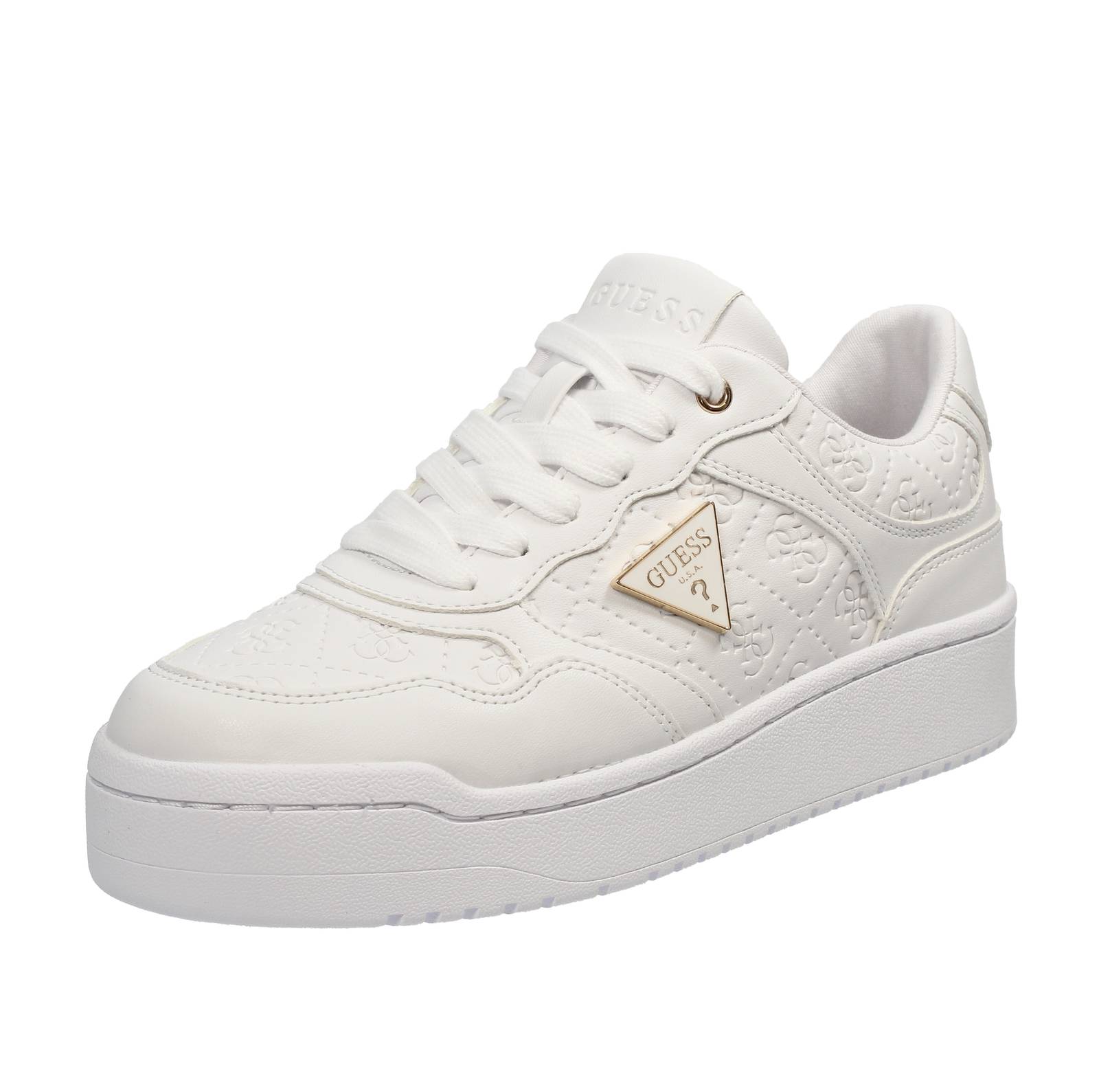 GUESS Miram - Sneakers à plateforme Femme blanc
