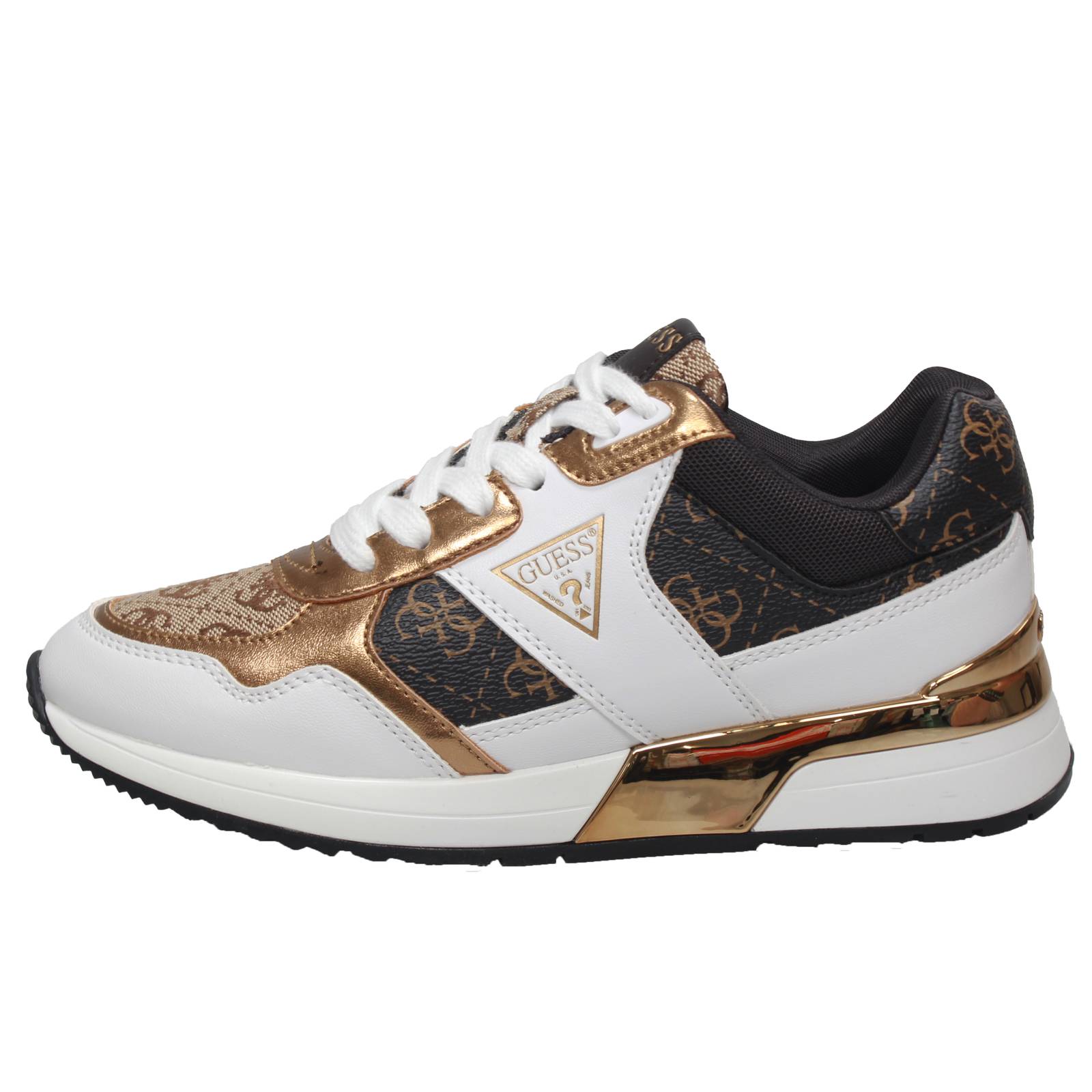 GUESS Mickay - Low Sneakers Woman beige Photo 3