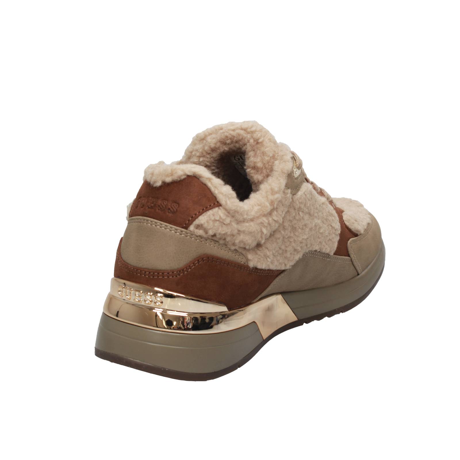 GUESS Moxea 17 - Fabric Sneakers Woman beige Photo 4