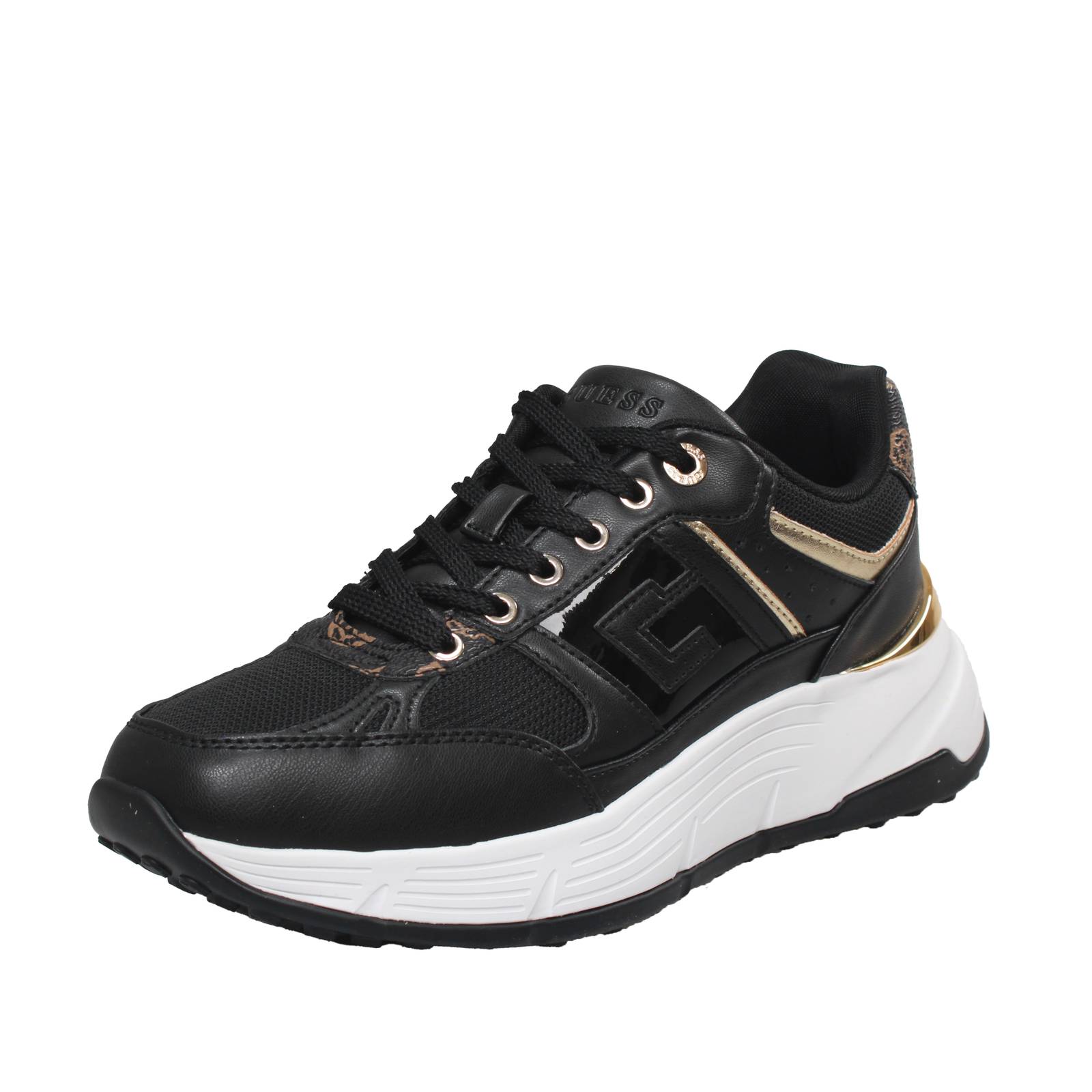 GUESS Fonzi - Sneakers à plateforme Femme noir