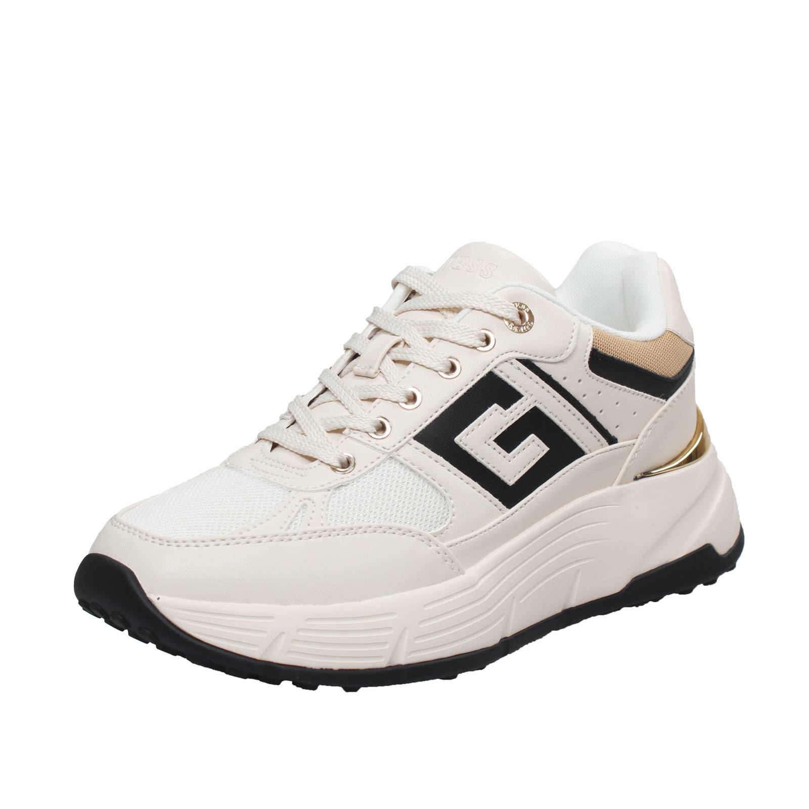 GUESS Fonzi - Sneakers à plateforme Femme beige
