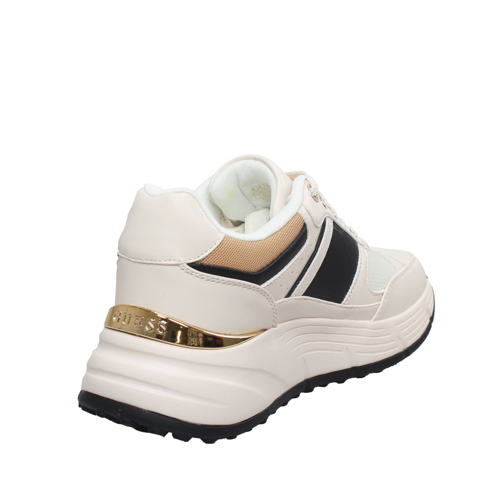 GUESS Fonzi - Platform Sneakers Woman beige Photo 4