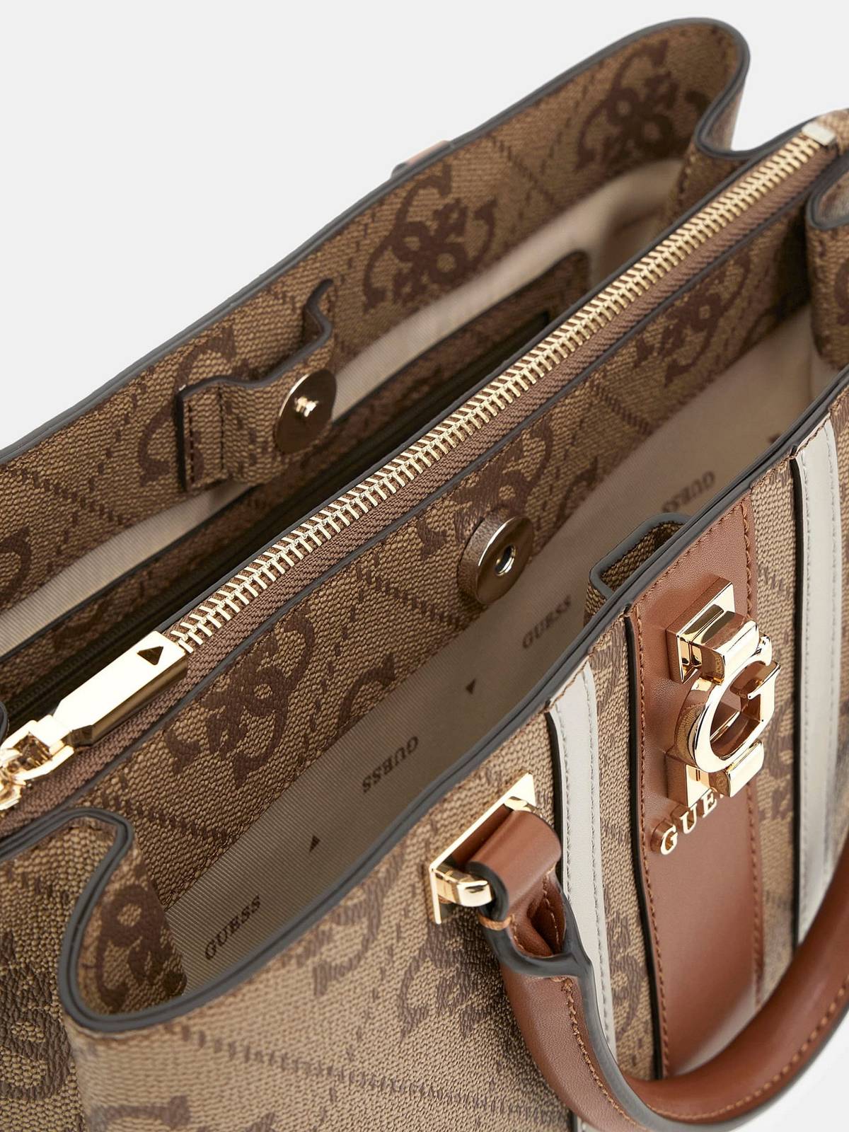 GUESS erenia satchel Woman brown Photo 4