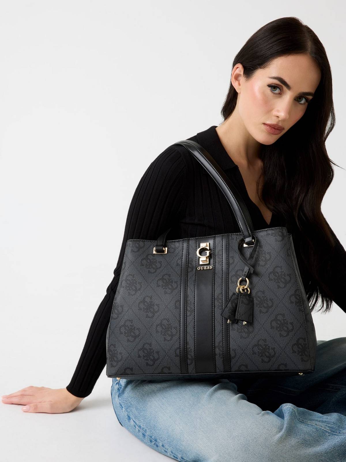GUESS fourre-tout erenia Femme noir Photo 3