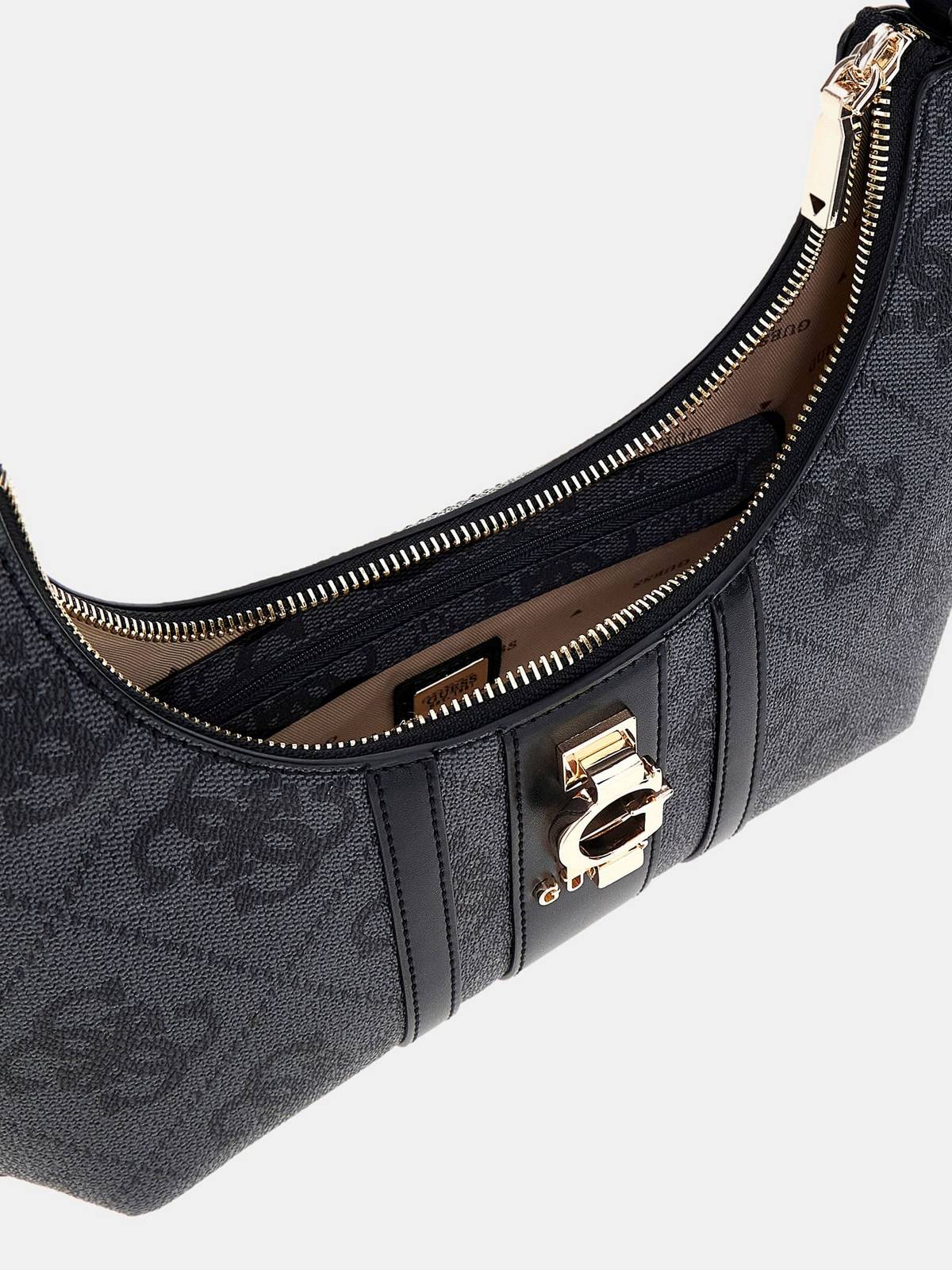 GUESS sac à bandoulière erenia Femme noir Photo 4