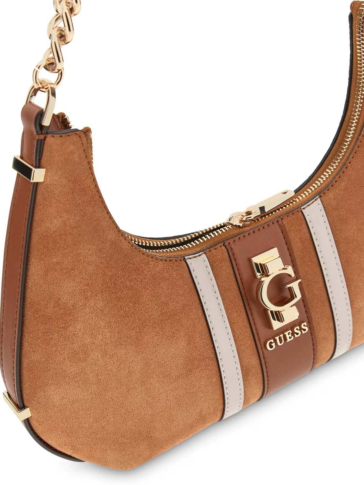 GUESS sac à bandoulière erenia Femme marron Photo 4